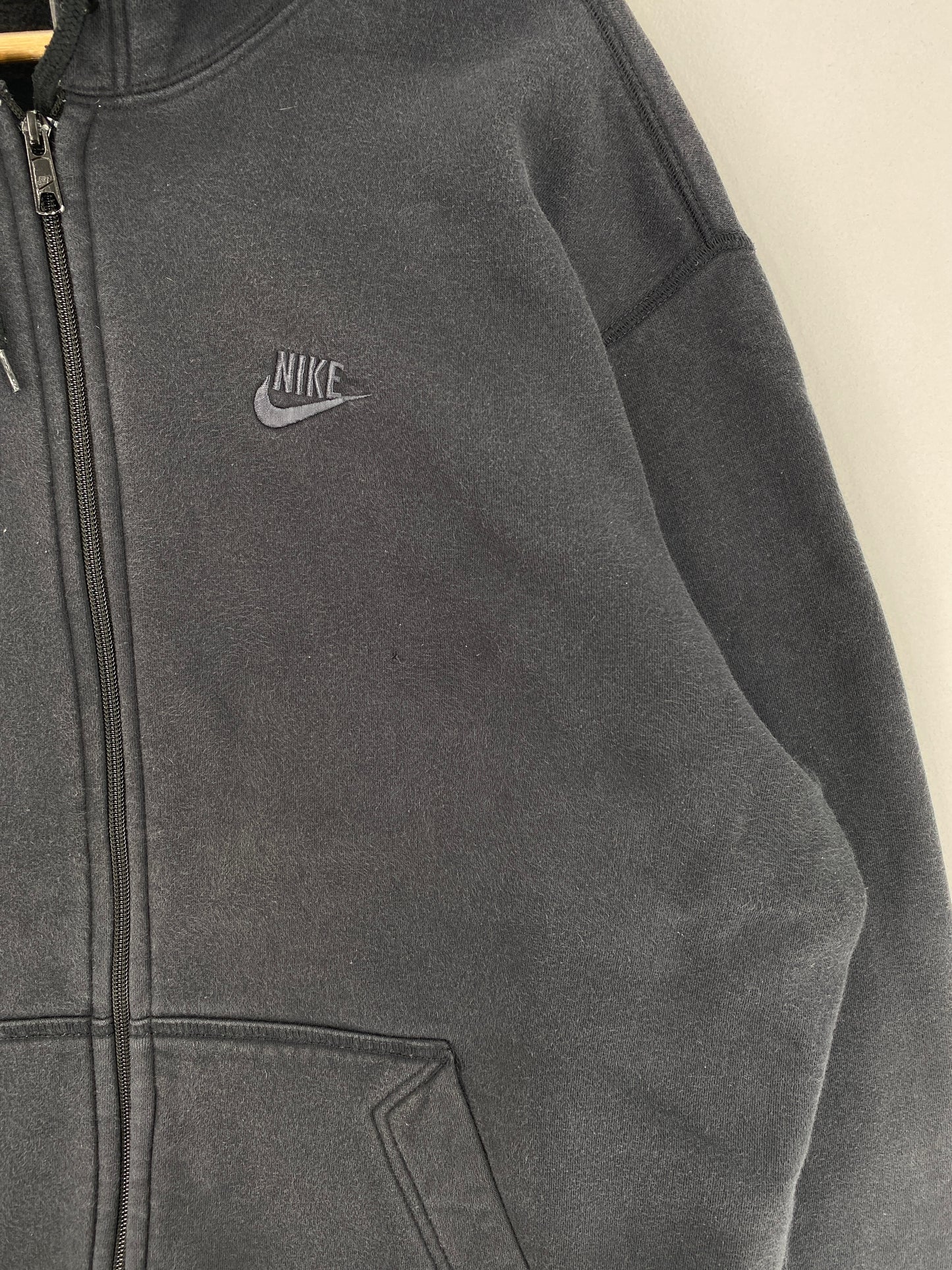 00' NIKE Size XL Vintage Zip Up Hoodie Sweat-Shirt / E9265S