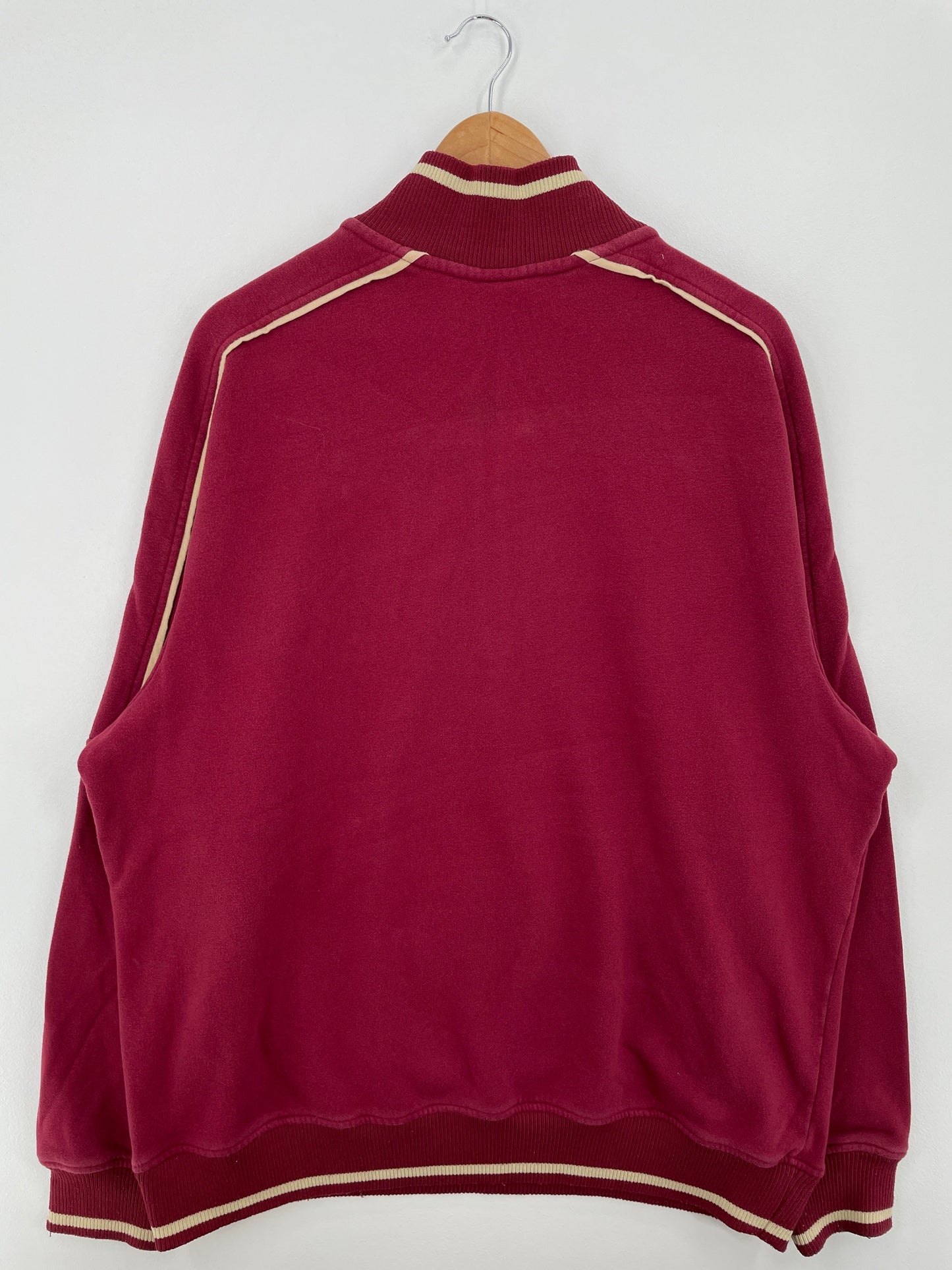 Vintage NIKE MINI SWOOSH Size XL Half Zip-up Sweat-shirt / G7103S