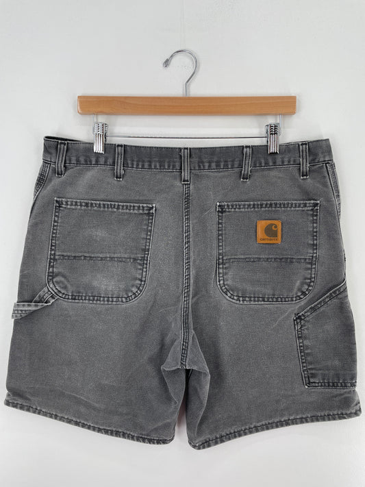 Vintage CARHARTT Size W37xL7.5 Duck Shorts / F9880P