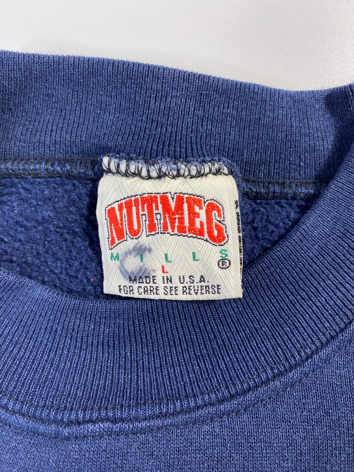 90’s NOTRE DAME FOOTBALL Made in USA Size L Vintage College Sweat-shirt / E8727S