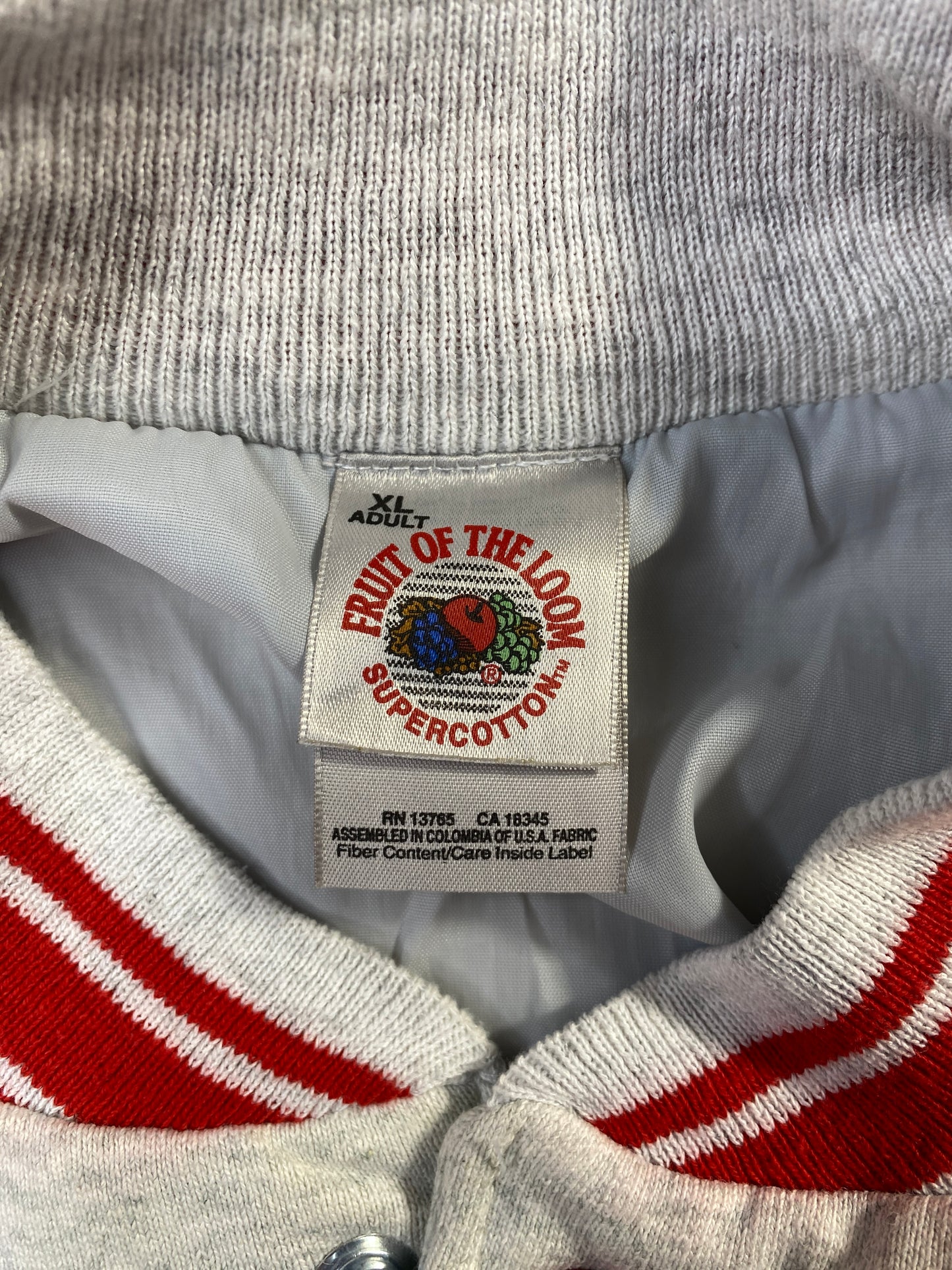 .90’s BRAVO BURRITO Size XL Vintage Sweat Jacket / E7650S
