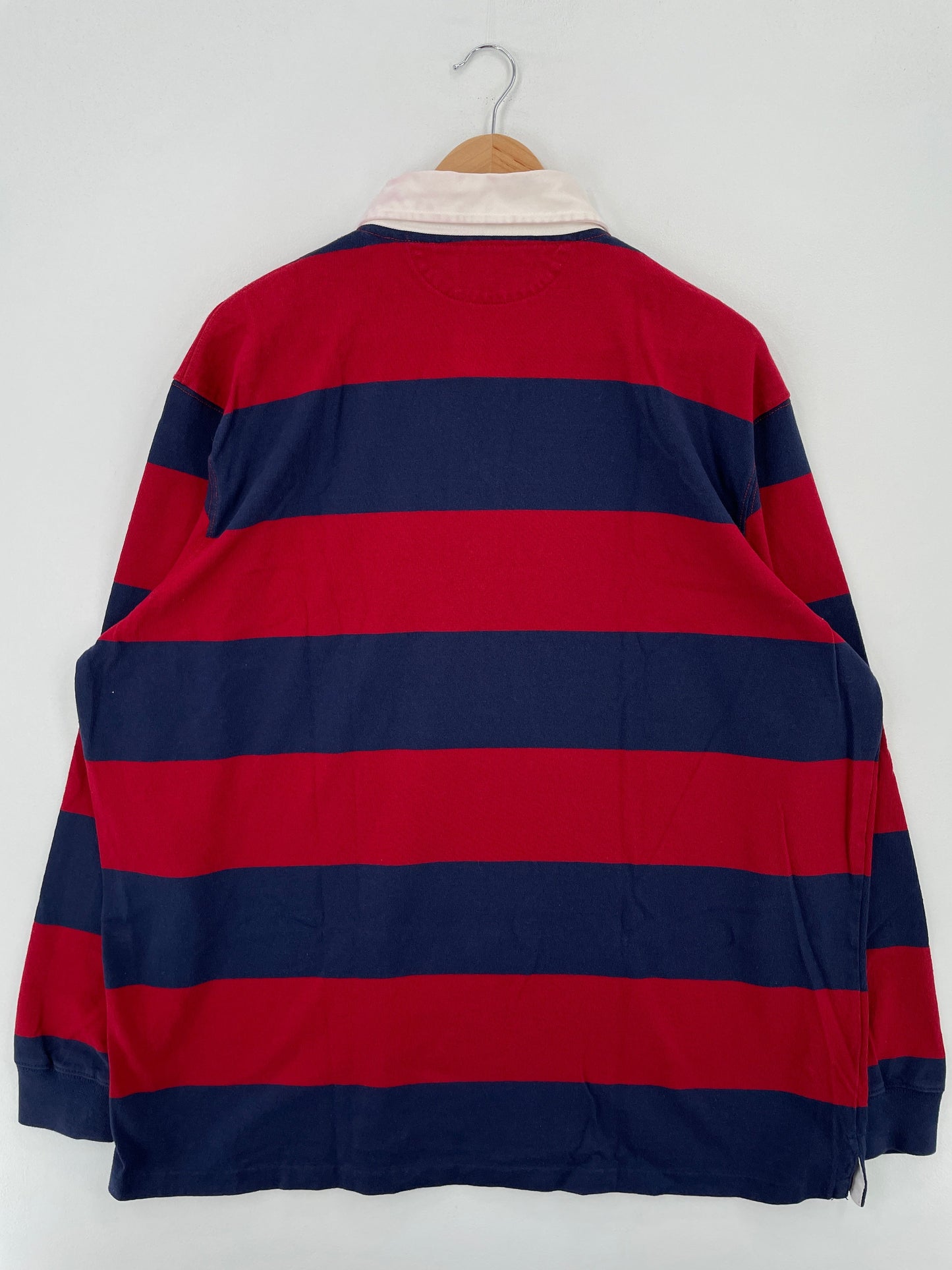 00’ POLO RALPH LAUREN Size XXL Vintage Rugby-Shirt / F9978R