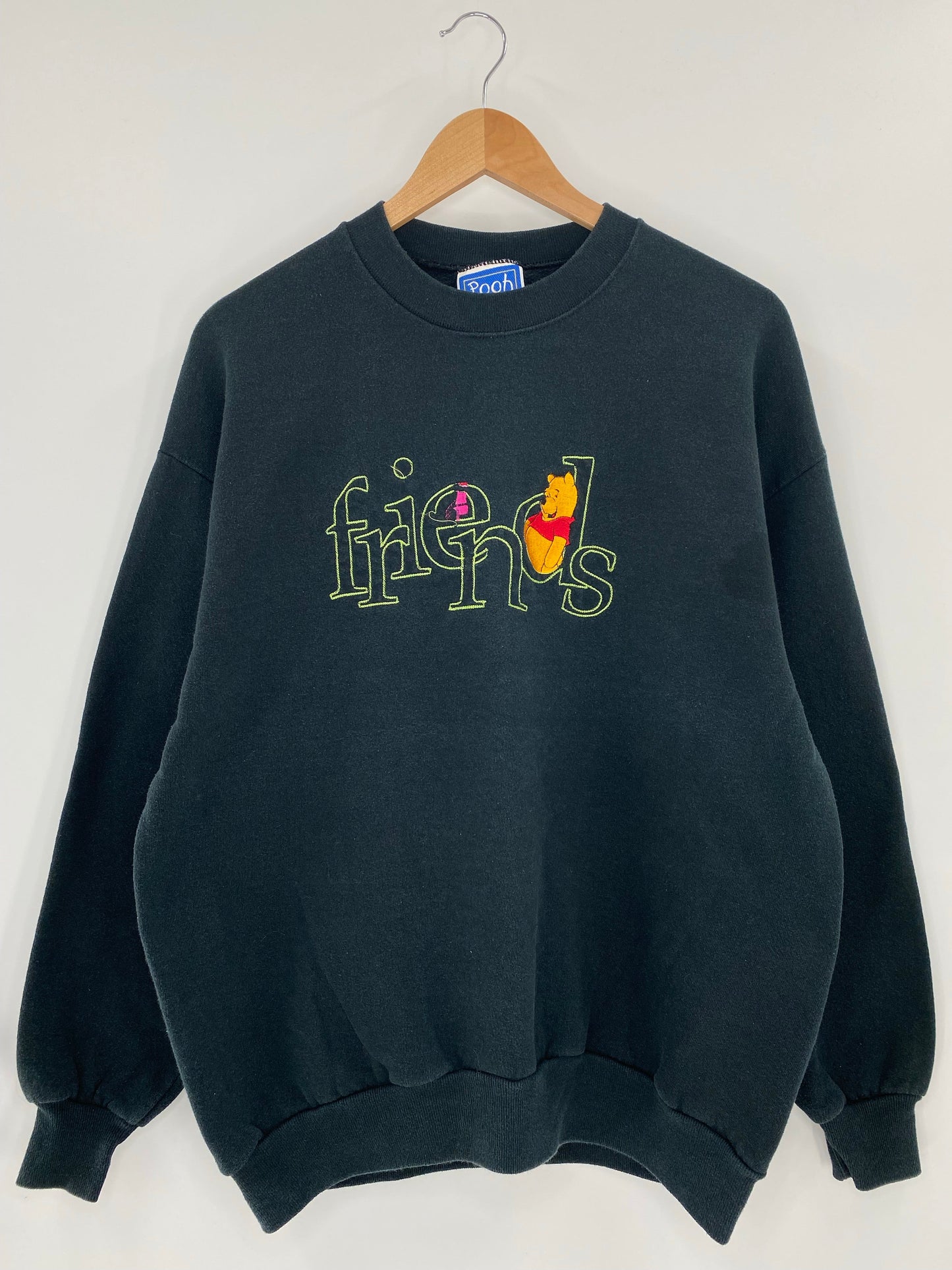 90's DISNEY WINNIE THE POOH Made in USA Size XL Vintage Sweat-shirt / F2363S