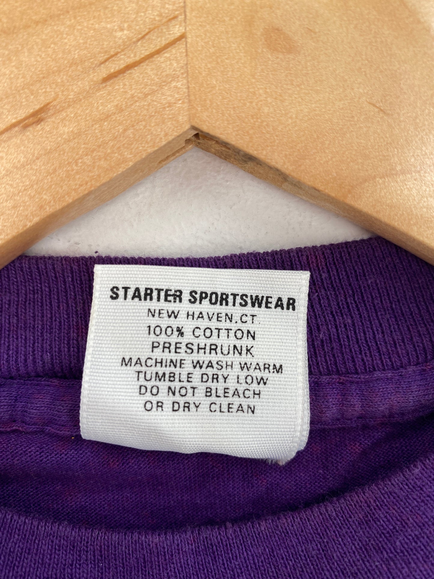1988 STARTER x LOS ANGELES LAKERS Made in USA Size M Vintage NBA T-Shirt / E8180T