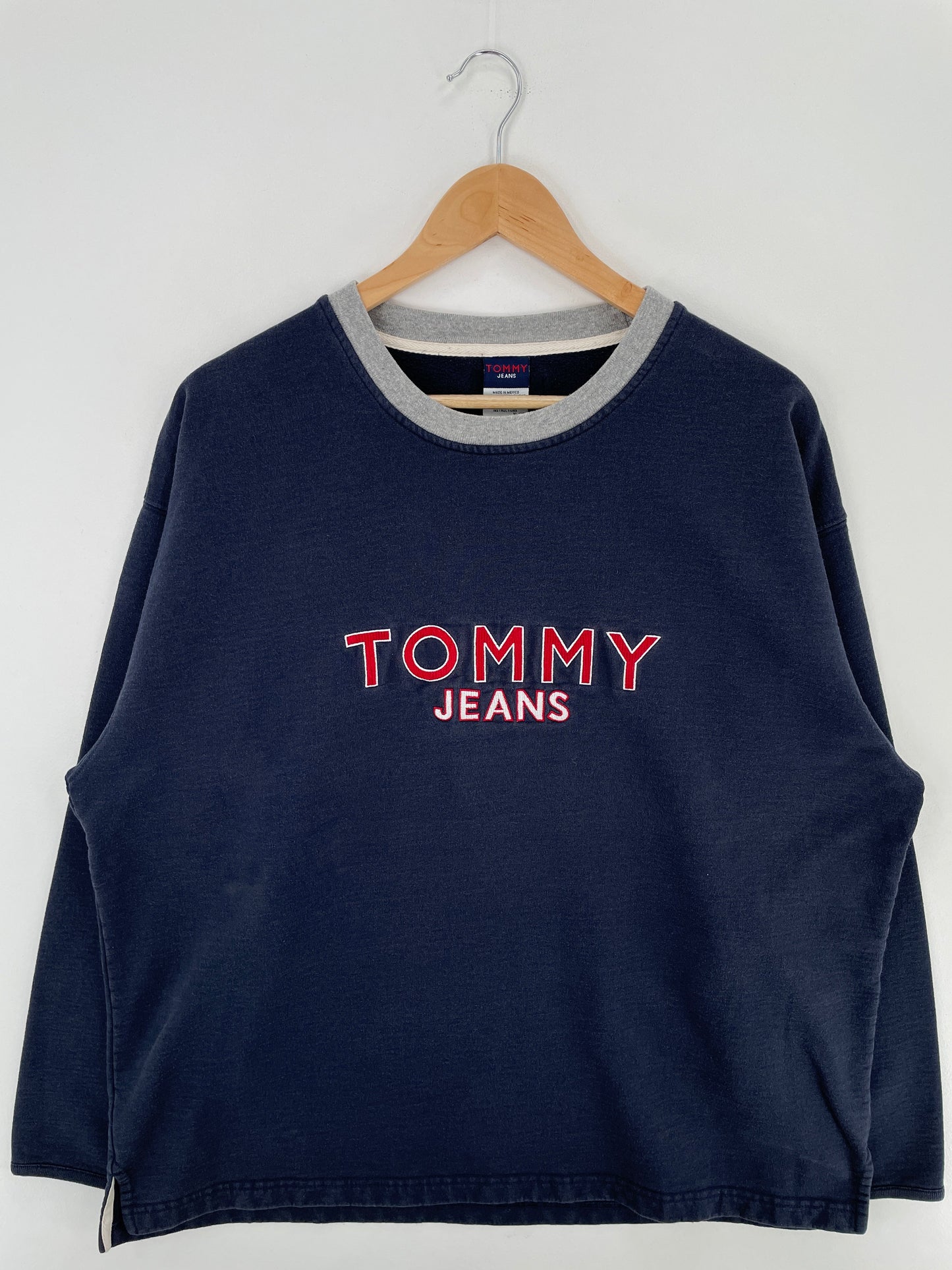 .90s' TOMMY JEANS Size XL Vintage Sweat-shirt / E8639S