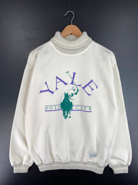 90’s YALE UNIVERSITY Size XXL Vintage College Sweat Shirt / F3896S