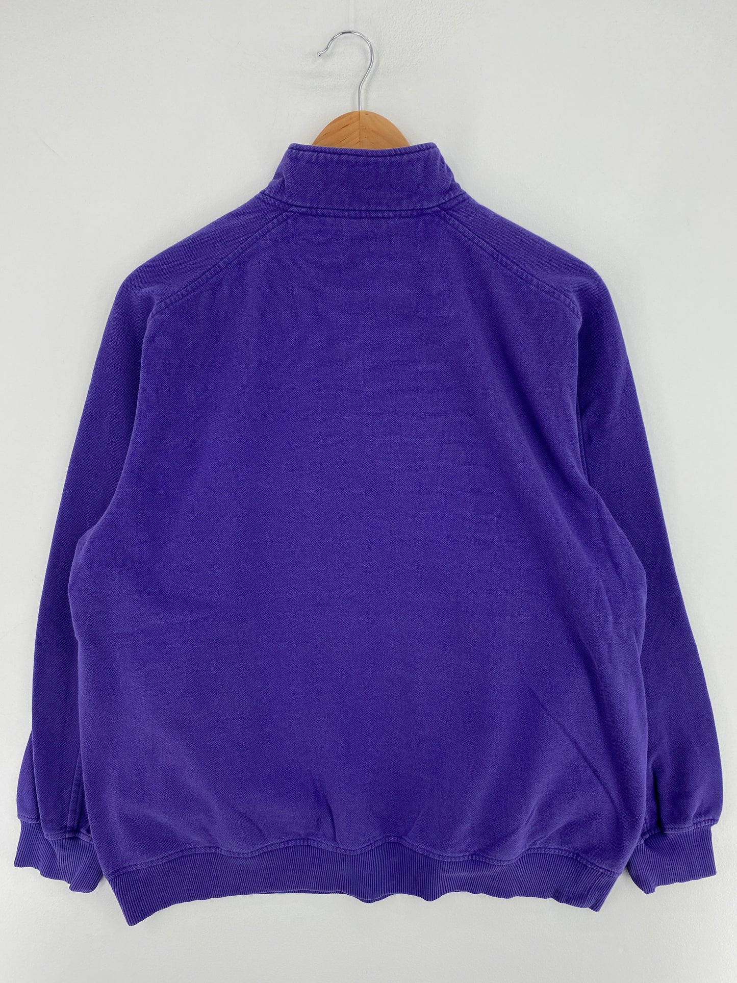 00' NIKE x IOWA Size M Vintage College Half Zip Sweat-Shirt / E9378S