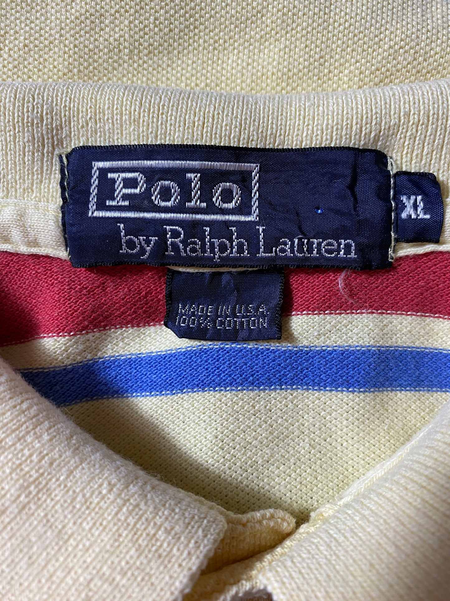 90’s POLO RALPH LAUREN Size XL Polo Shirt / G2269B