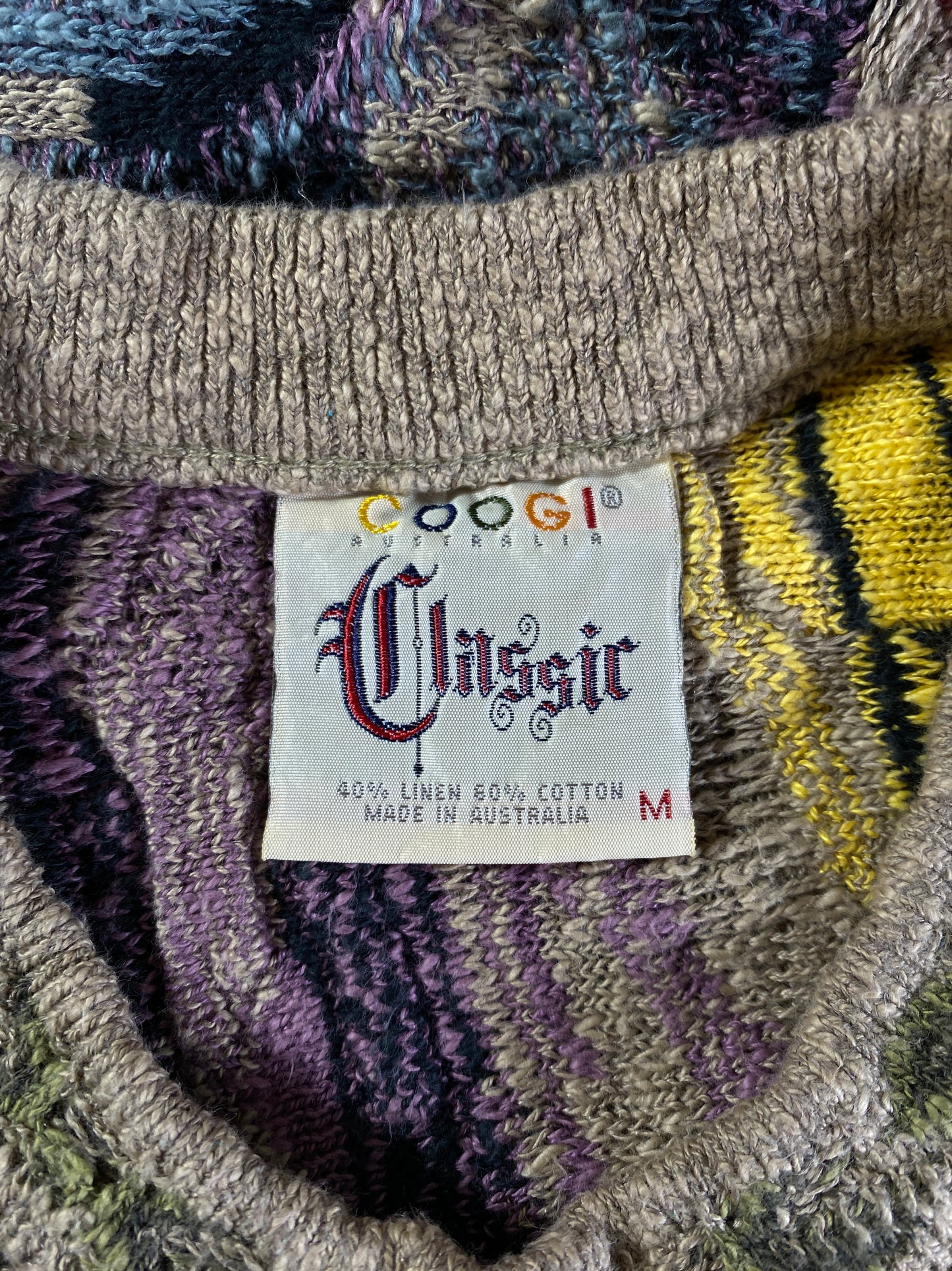 90’s COOGI Size M Knit Sweater / E7263S