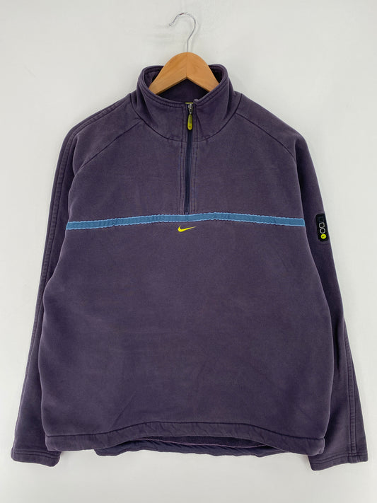 00’ NIKE Size L Half Zip Sweat-Shirt / E9067S