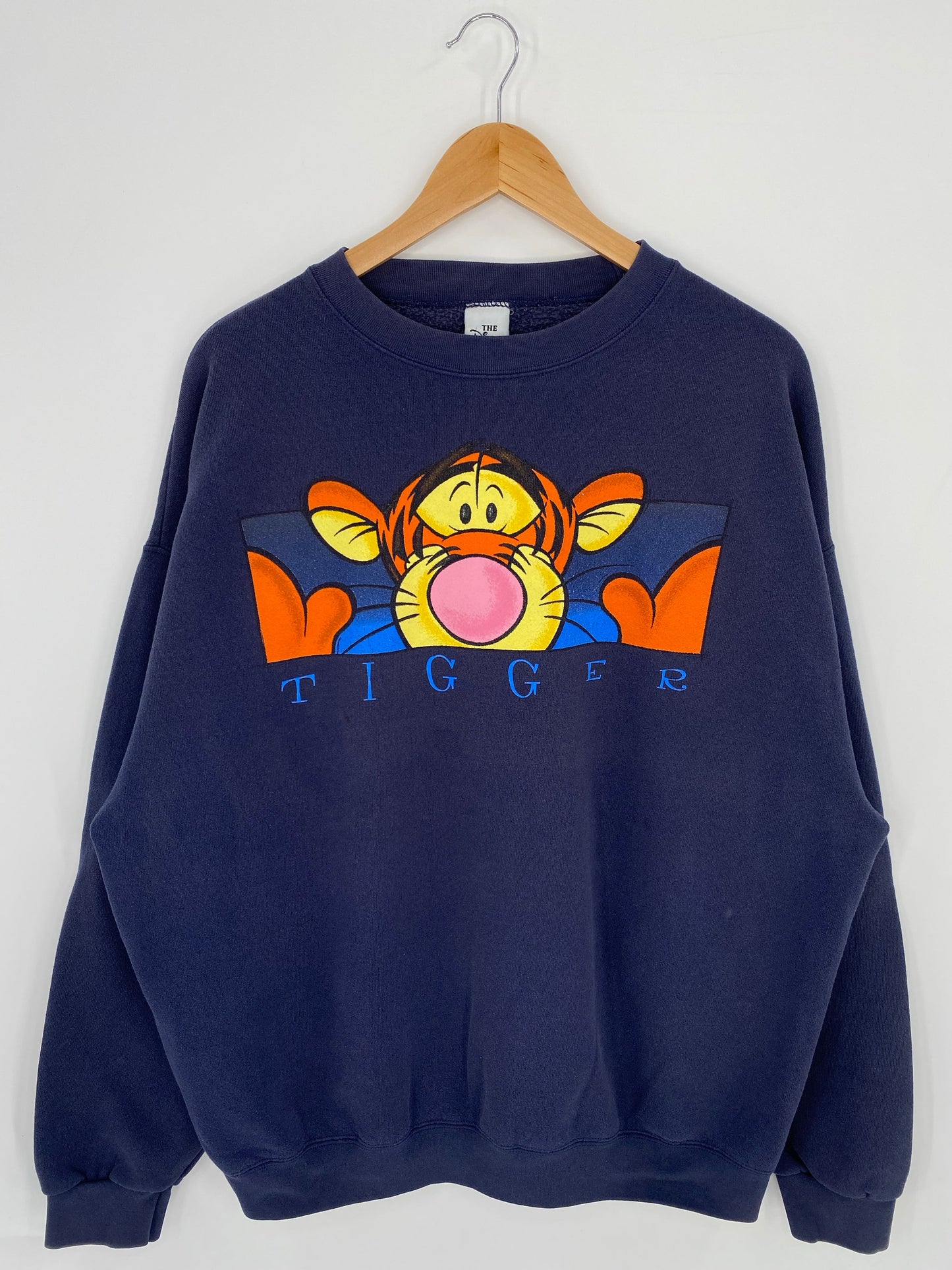 90’s DISNEY TIGGER Made in USA Size XXL Vintage Sweat-shirt / E7750S