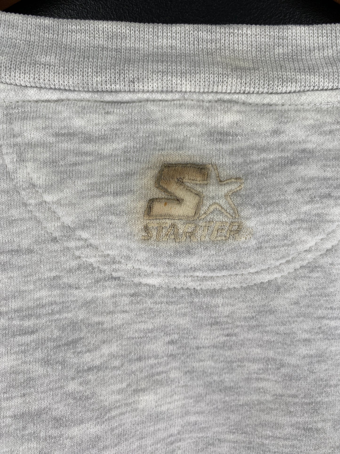 00' STARTER x DALLAS COWBOYS Size L NFL Sweat-Shirt / F797S