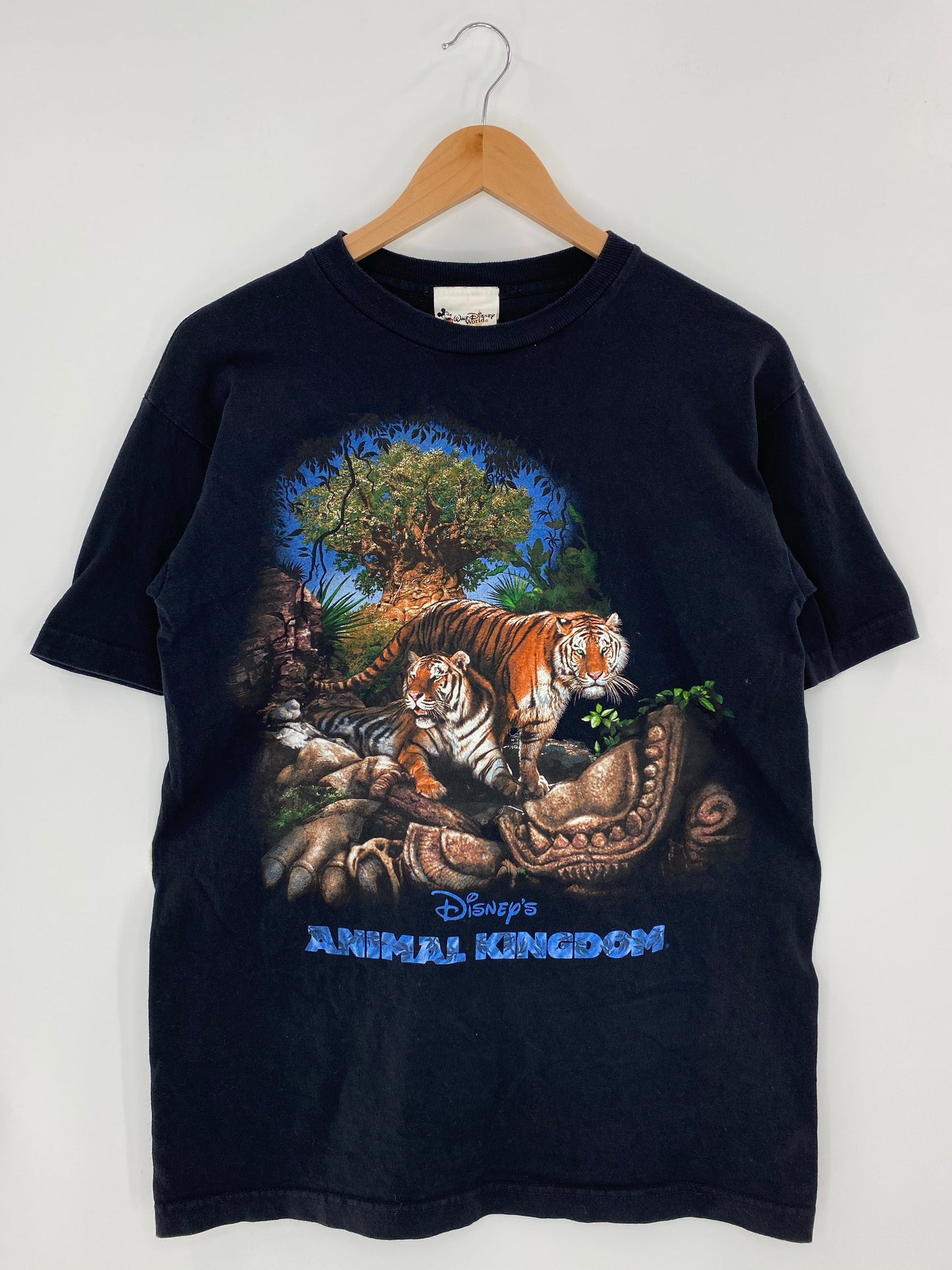 00' DISNEY ANIMAL KINGDOM Made in USA Size M Vintage T - Shirts / F945T