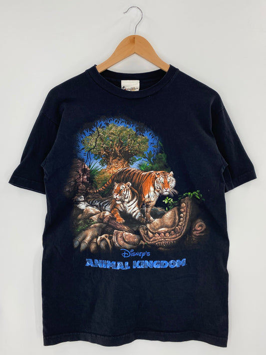 00' DISNEY ANIMAL KINGDOM Made in USA Size M Vintage T - Shirts / F945T