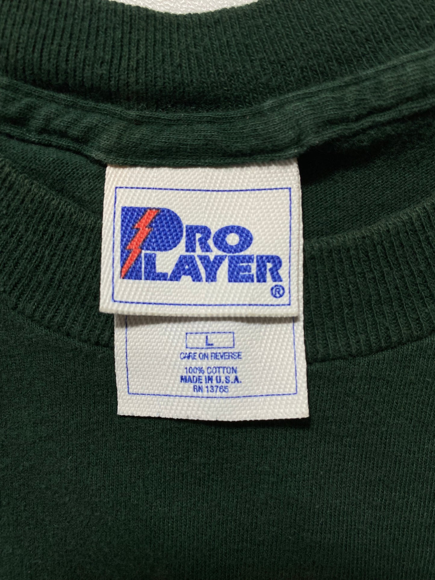 1995 GREEN BAY PACKERS Made in USA Size L Vintage NFL T-shirt / E9756T