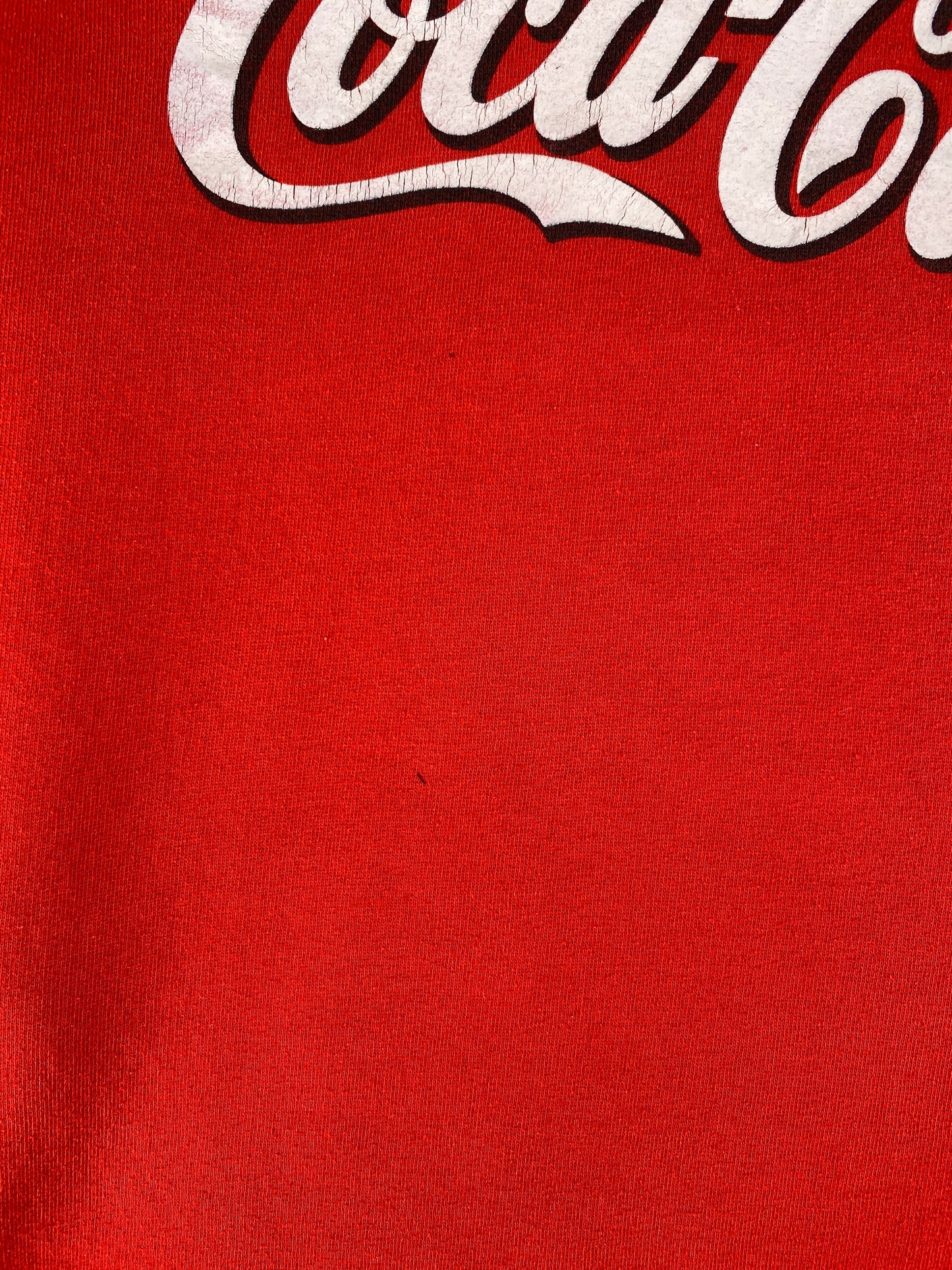 1987 COCA COLA Size Approx. L Half-Zip Sweat-Shirt / G6020S