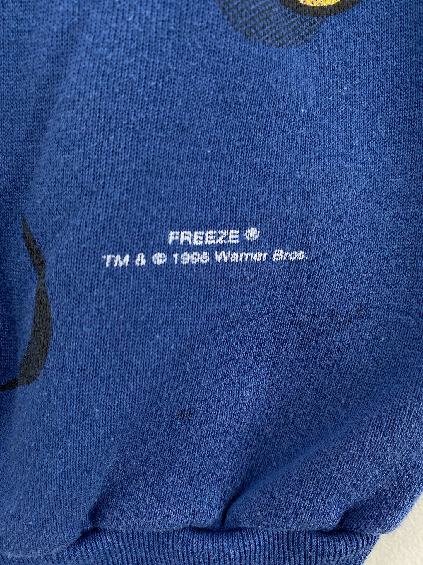 1996 LOONEY TUNES TAZ Made in USA Size XL Vintage Sweat-shirt / F6372S