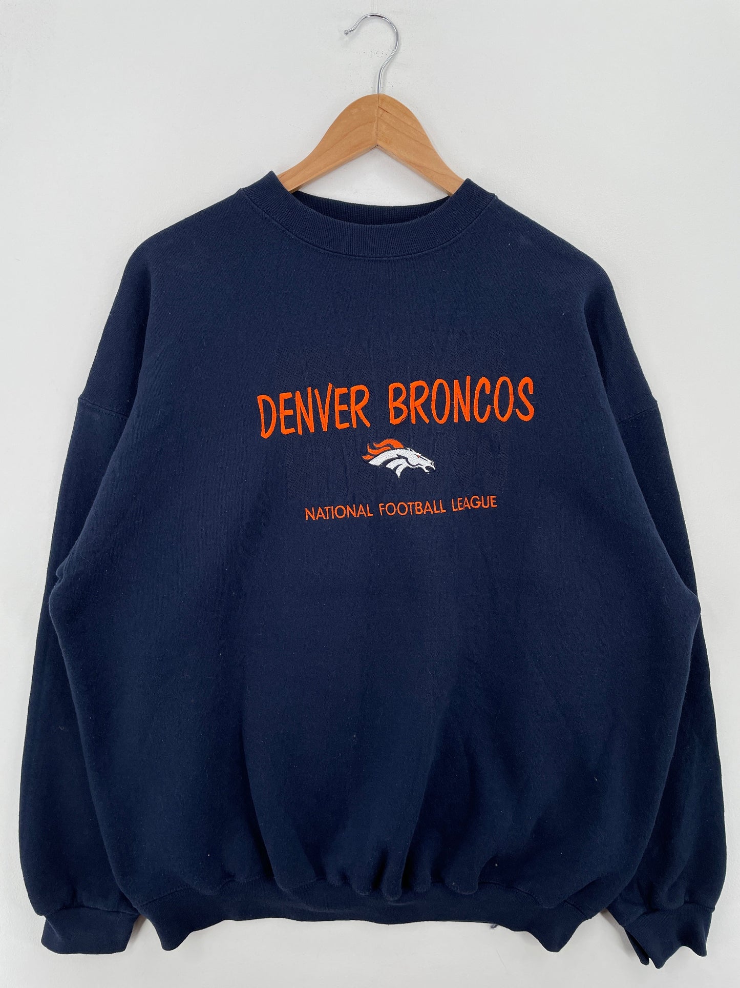 Vintage DENVER BRONCOS Size XL NFL Sweat-Shirt / F5867S