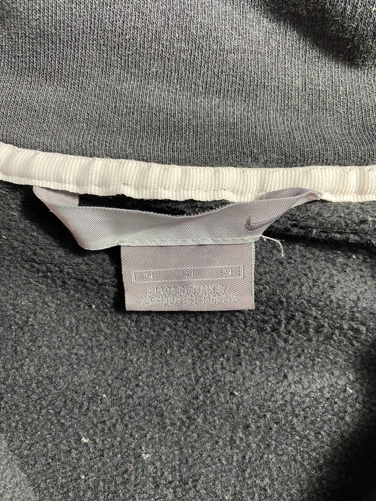 00’ NIKE Size M Half Zip Sweat-Shirt / E9063S