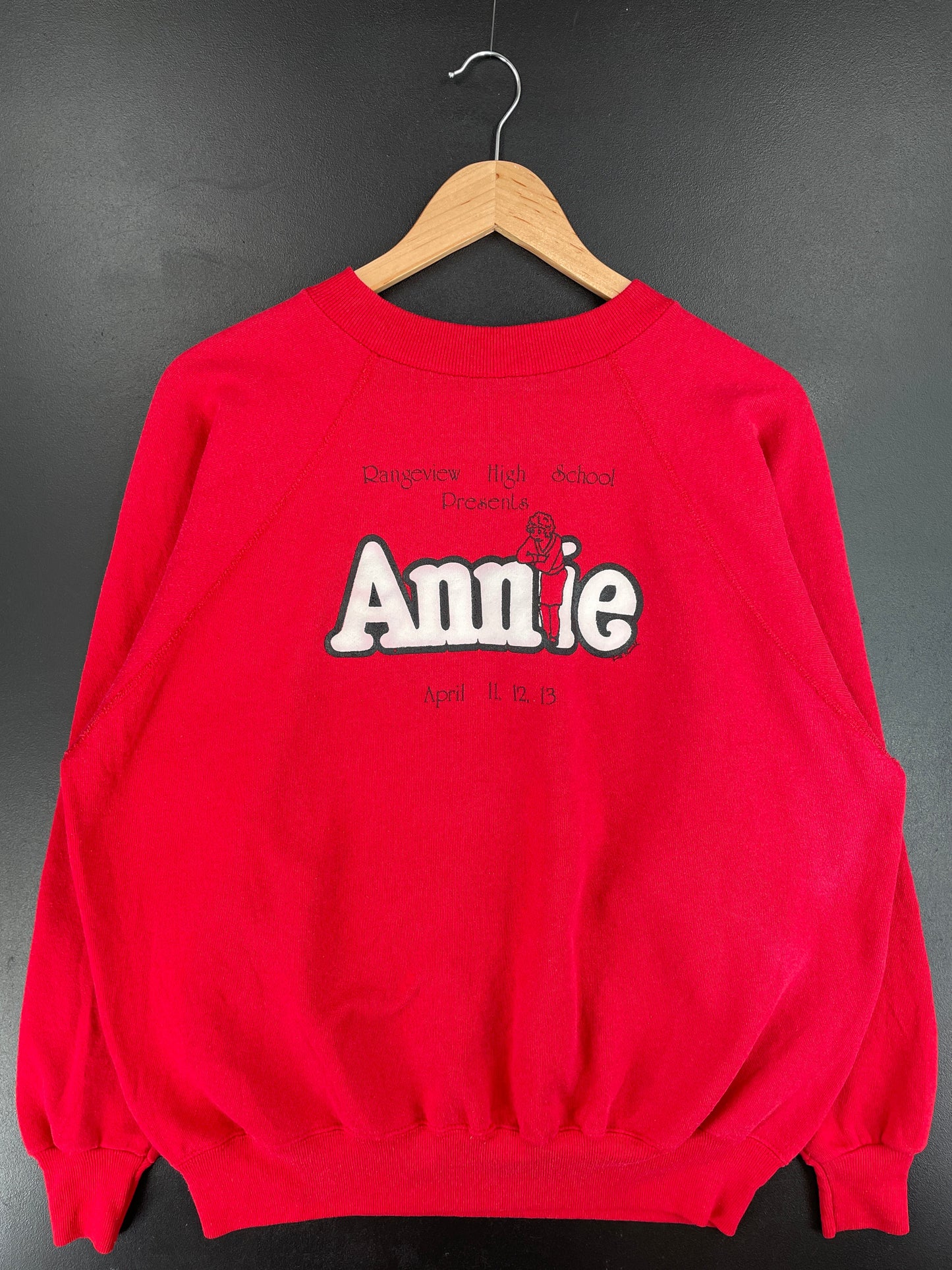 80’s ANNIE Size Approx.L Vintage Sweat-Shirt / G4411S