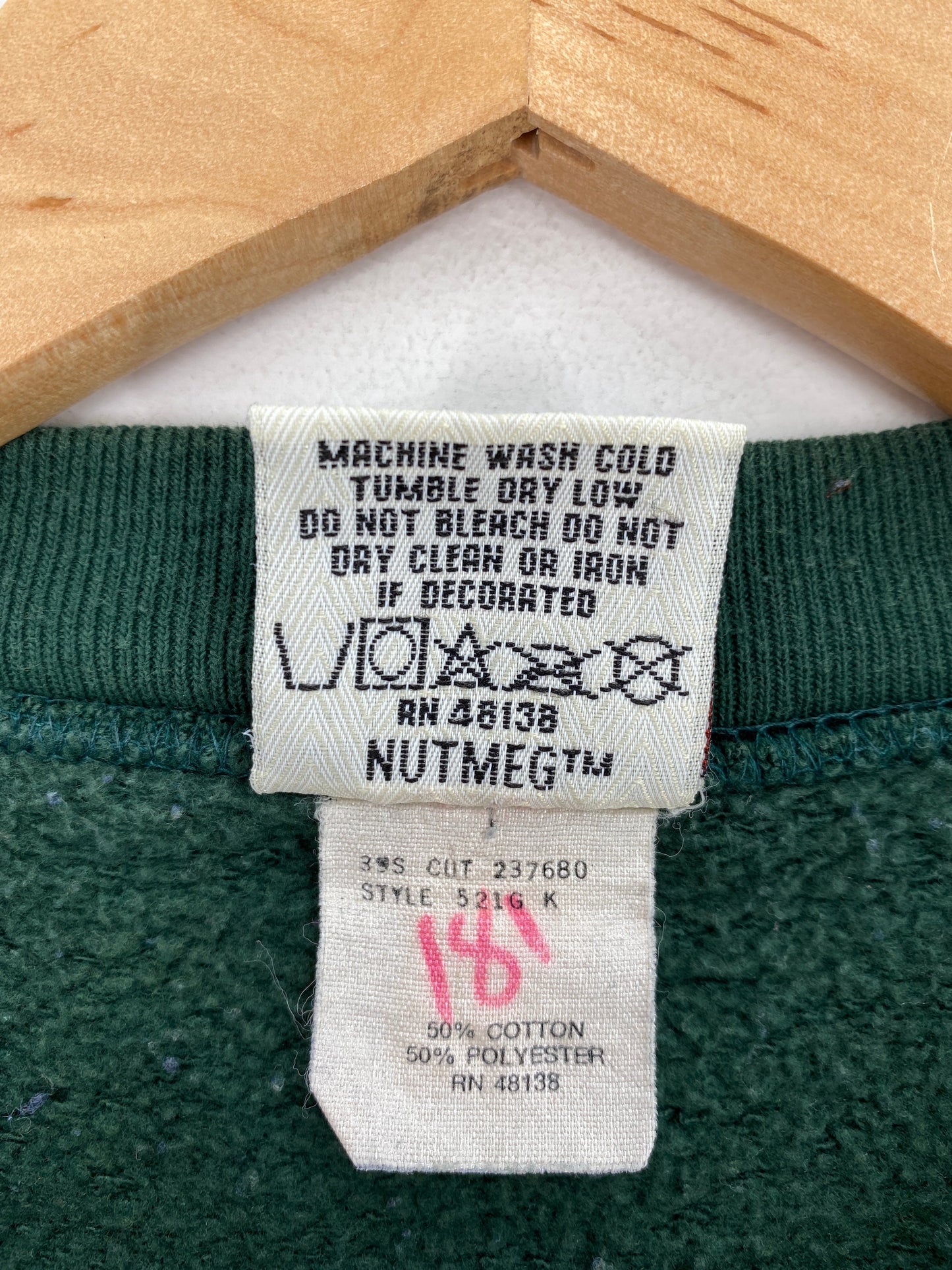 1993 GREEN BAY PACKERS Made in USA Size XL Vintage NFL Sweat-Shirt/ F8343S