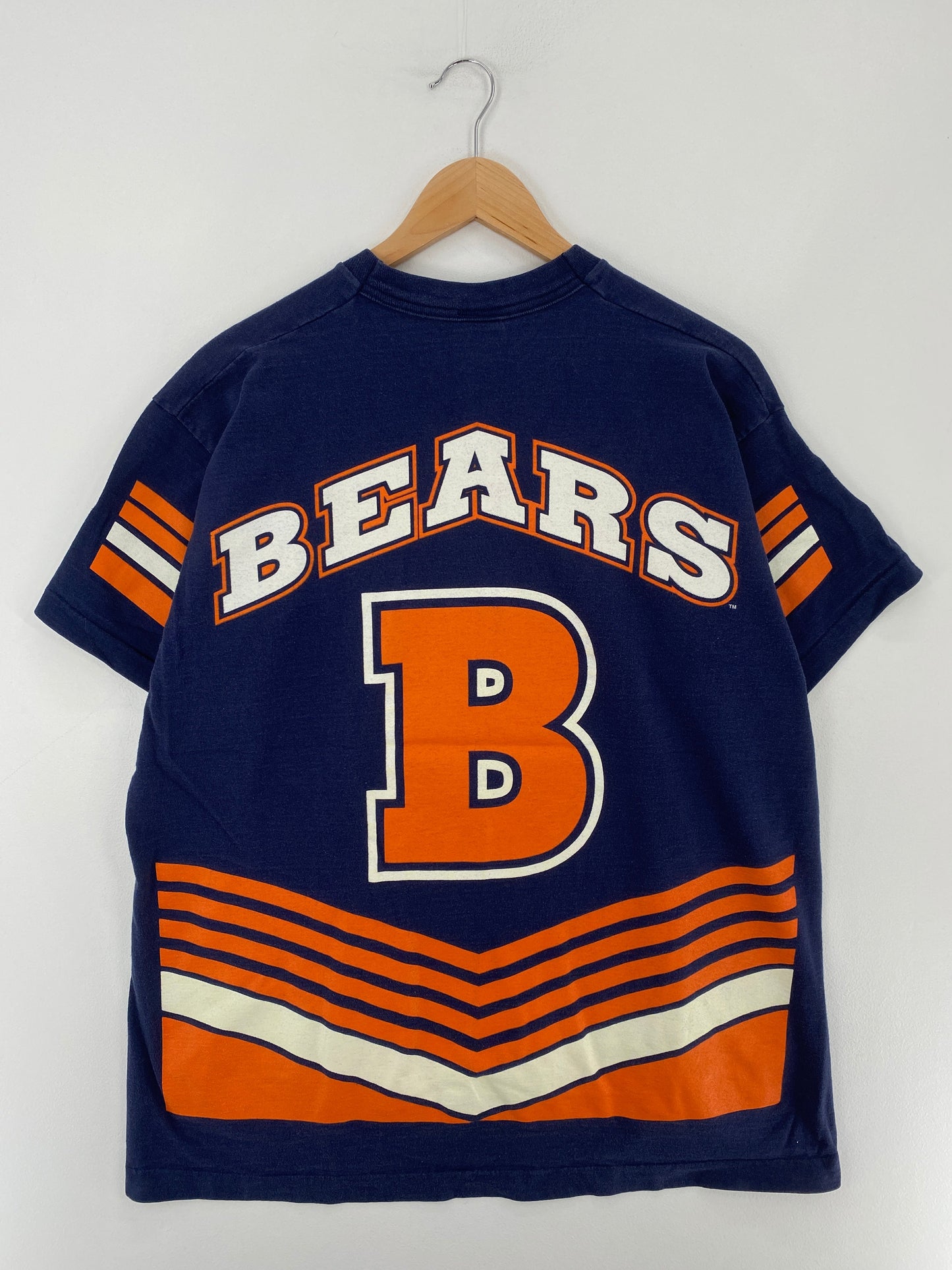 1995 SALEM x CHICAGO BEARS Made in USA Size L Vintage NFL T-Shirt / F4783T