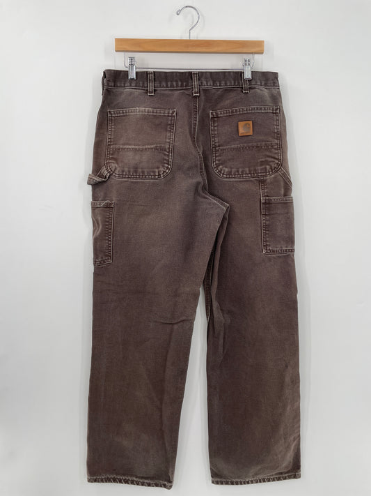 Vintage CARHARTT Size W33xL29.5 Duck Pants / F94P