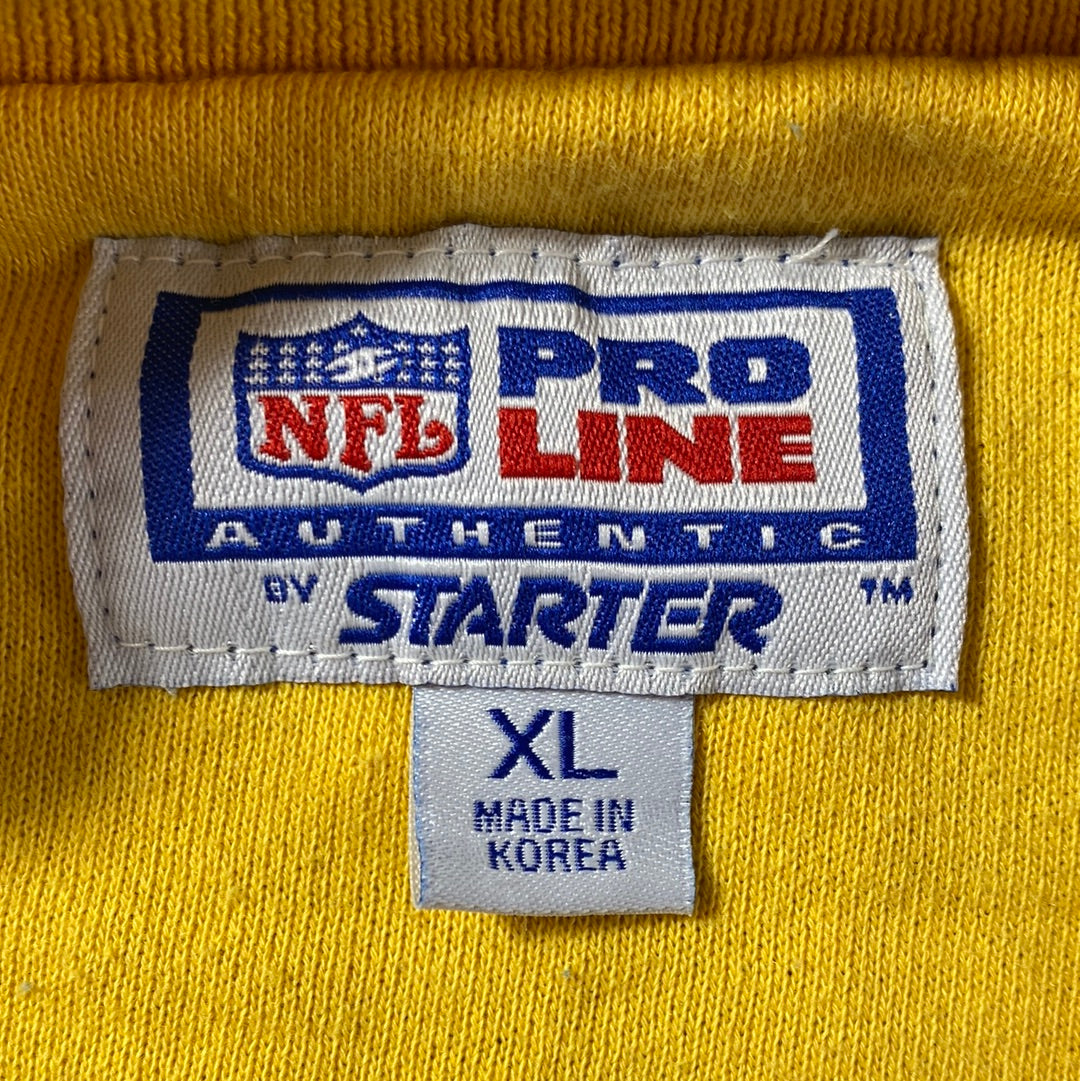 90's STARTER x ST. LOUIS RAMS Size XL Vintage NFL Sweat-Shirt / E6928S