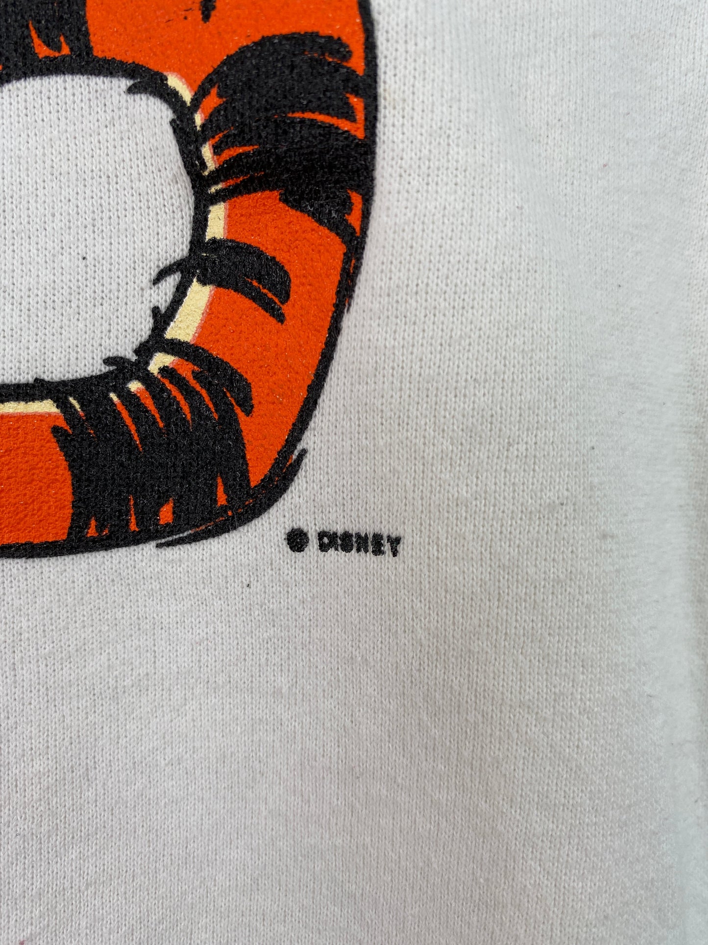 90’s DISNEY TIGGER Size No tag (Approx. L) Sweat-shirt / G7309S