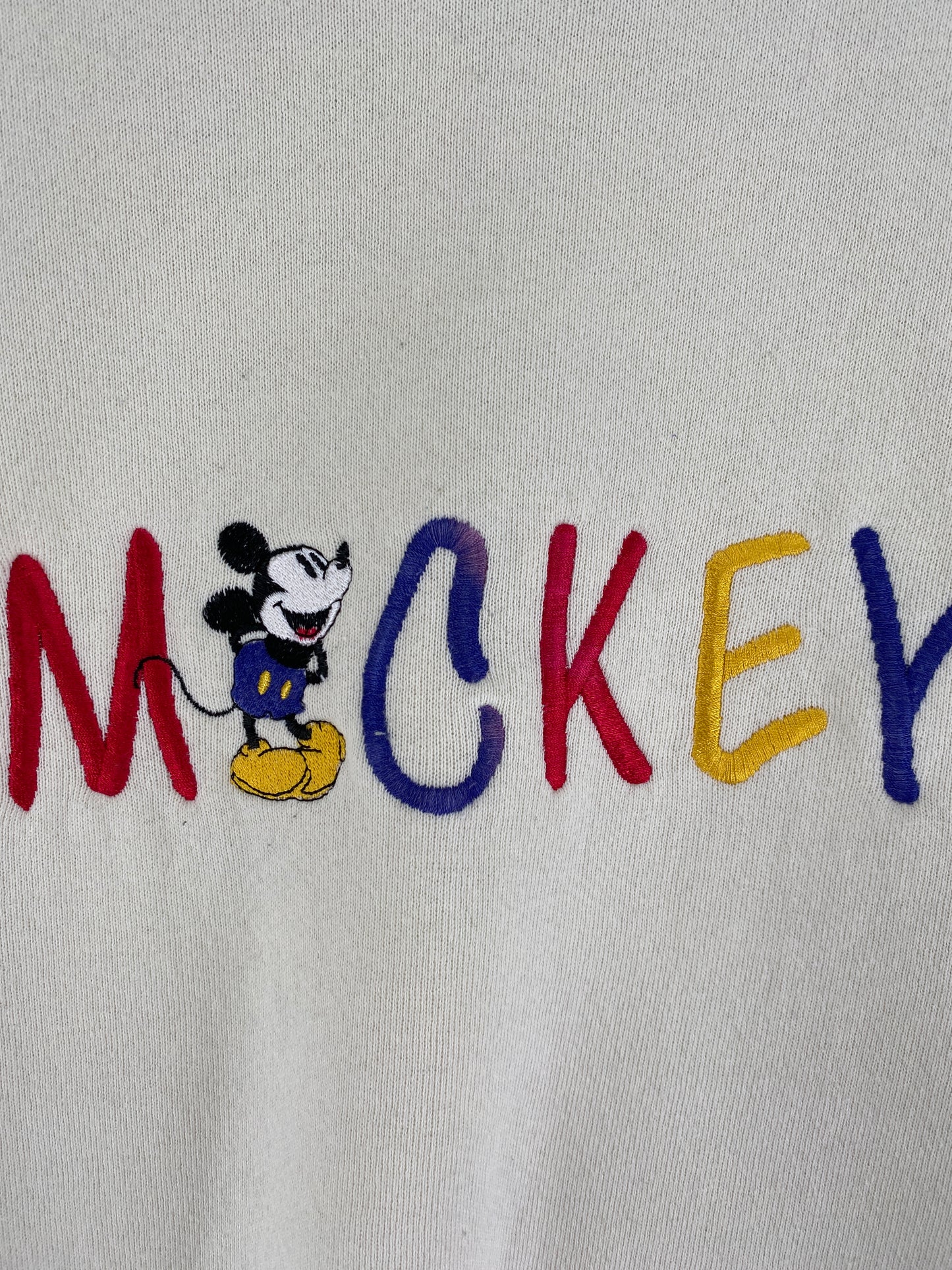 90's DISNEY MICKEY Made in USA Size XL Vintage Sweat-Shirt / E8879S