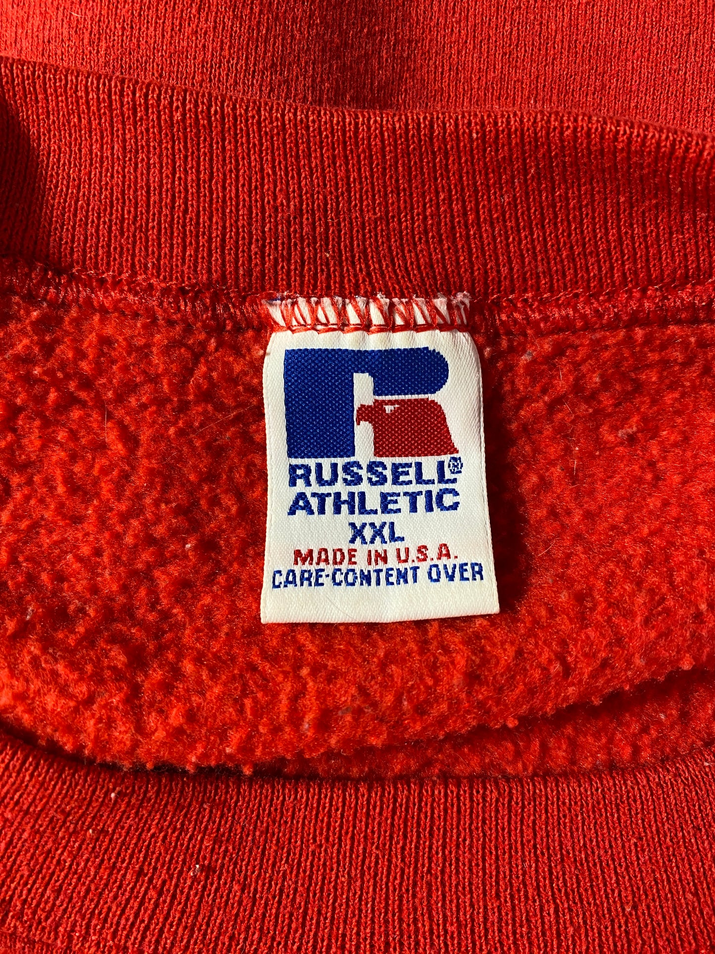 90’s RUSSELL x DETROIT RED WINGS Made in USA Size XXL NHL Sweat-Shirt / E8329S