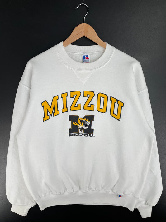 00' RUSSELL × MIZZOURI Size L Vintage College Sweat-Shirt / E9717S