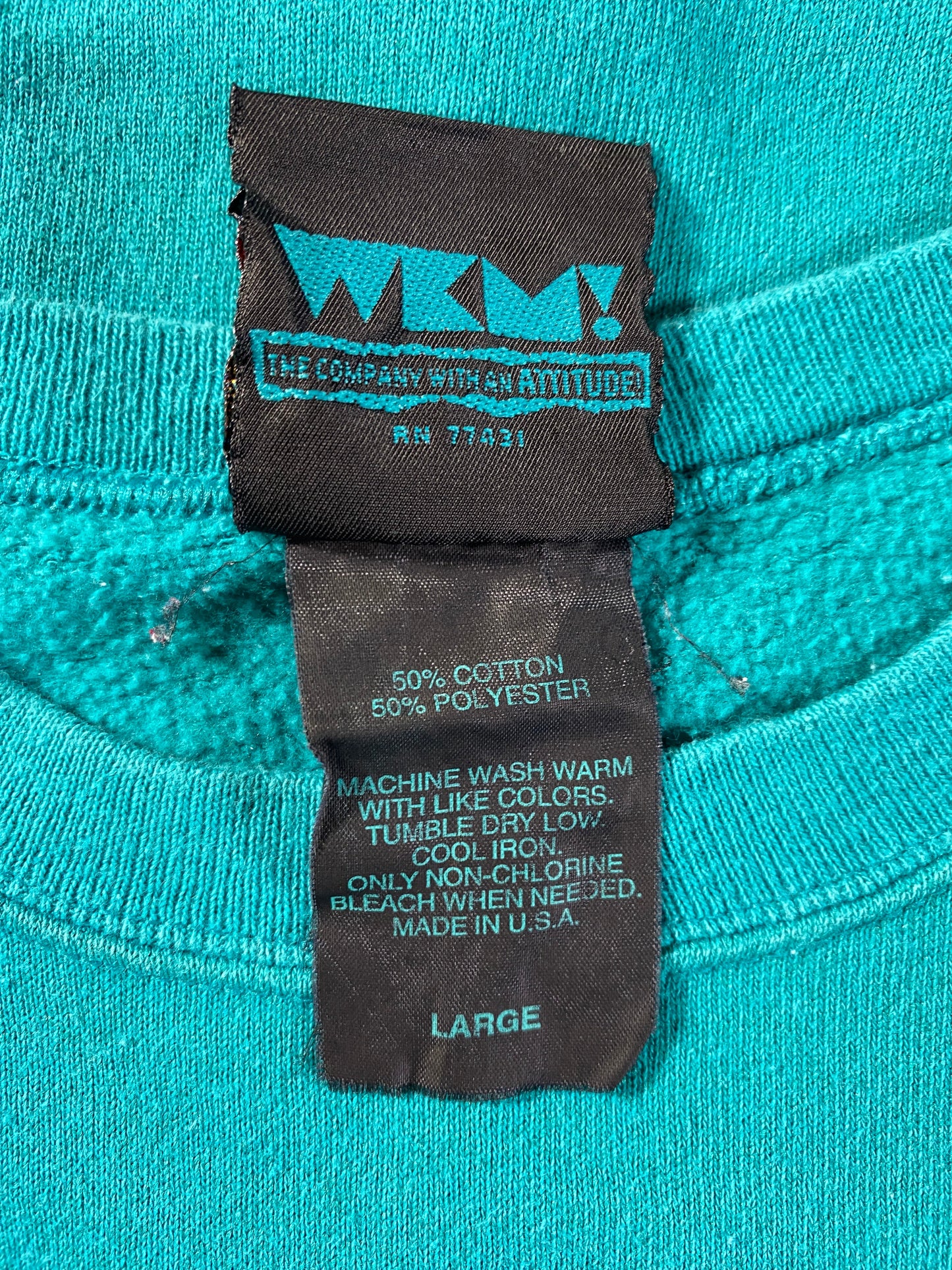 90's WASHINGTON Made in USA Size L Vintage Sweat-Shirt / F6154S