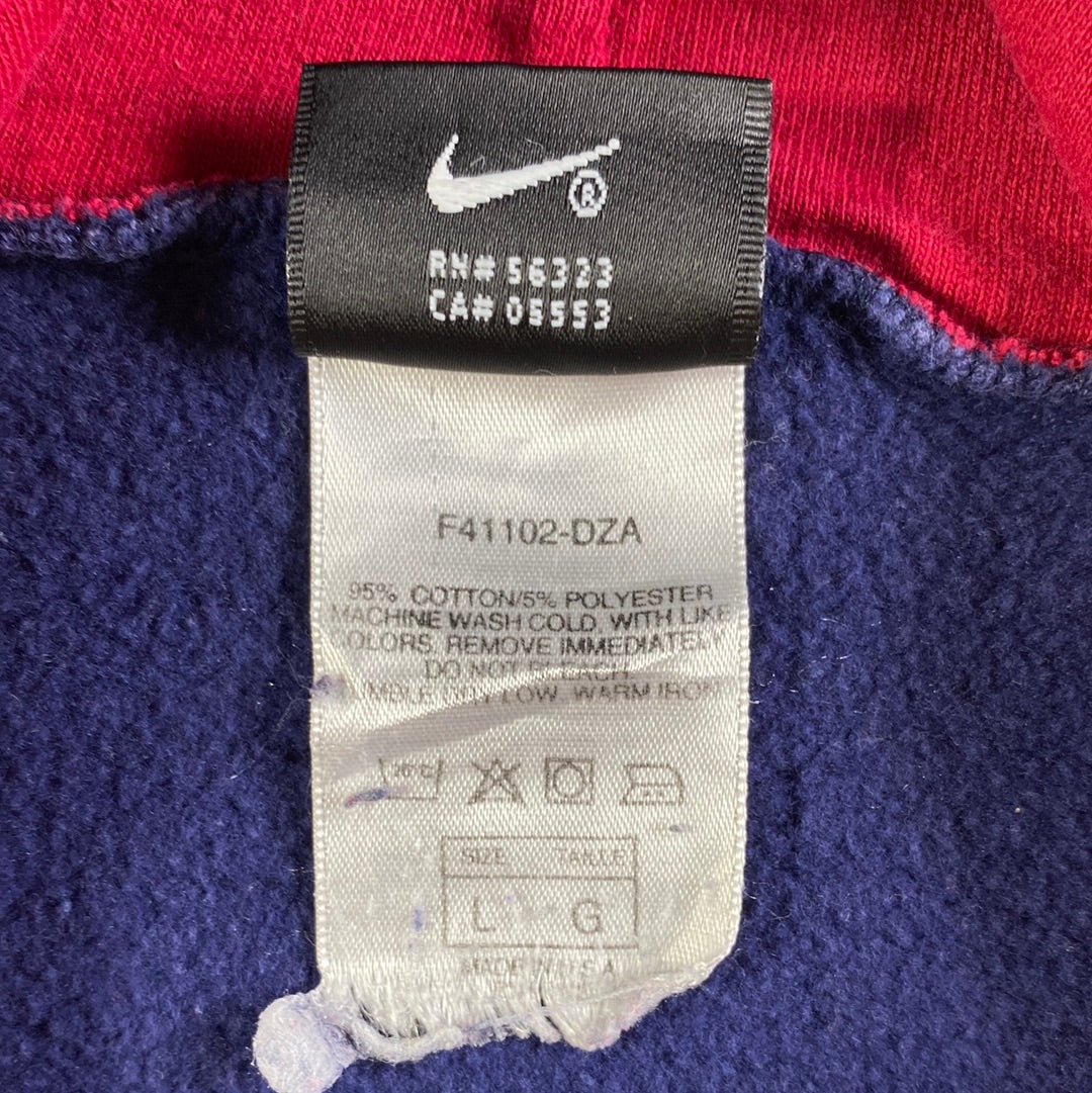 90’s NIKE AIR Made in USA Size L Vintage Hoodie Sweat-Shirt / F312S