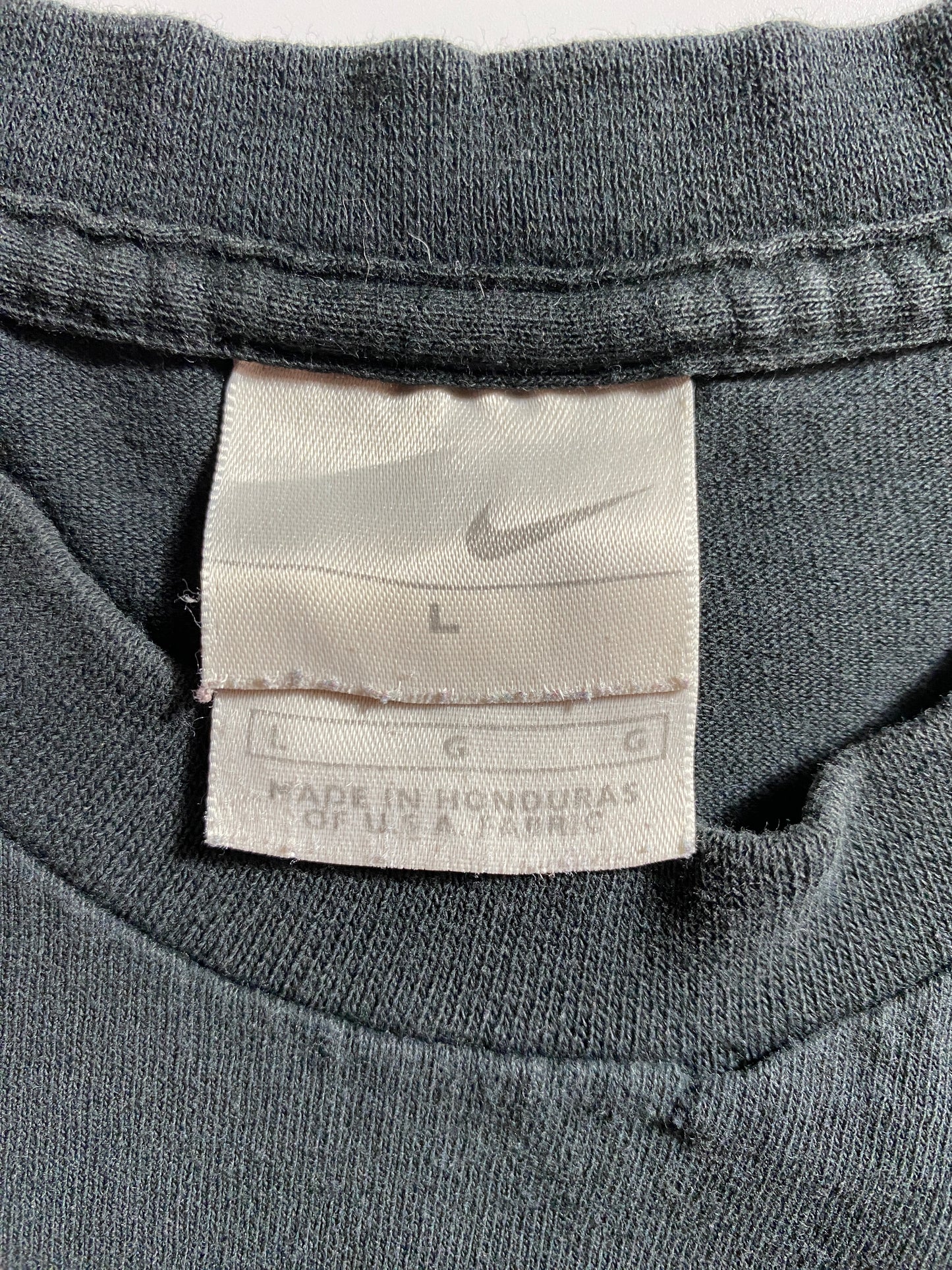 00’ NIKE MINI SWOOSH Size L Vintage T-shirt / E9201T