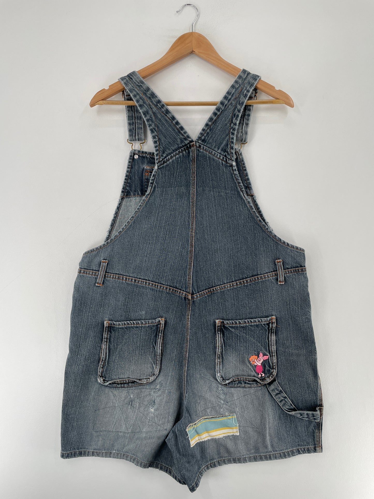Vintage DISNEY DISNEY WINNIE THE POOH Size L Denim Overall / E7848P