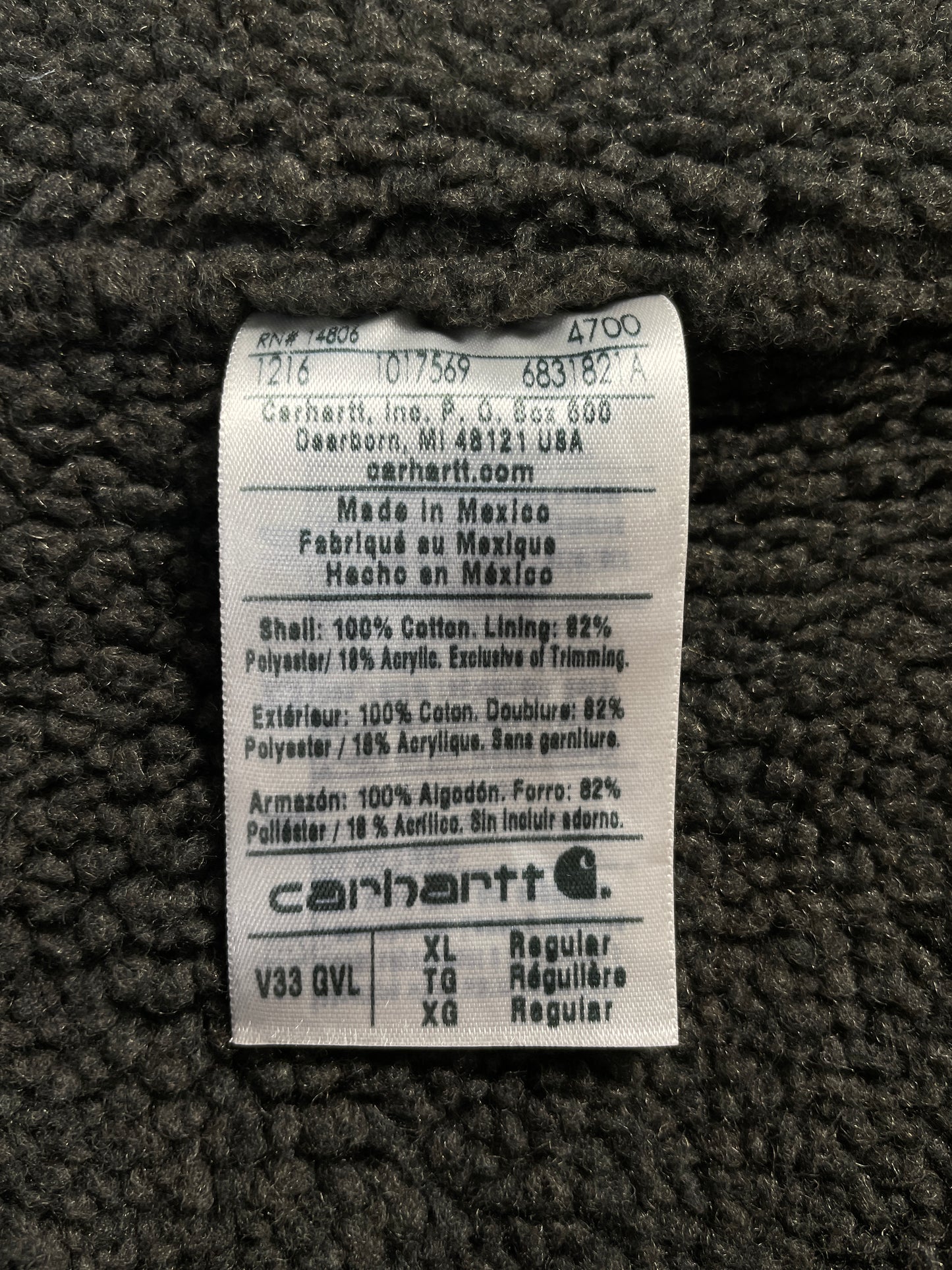 Vintage CARHARTT Size XL Duck Vest / E7551J
