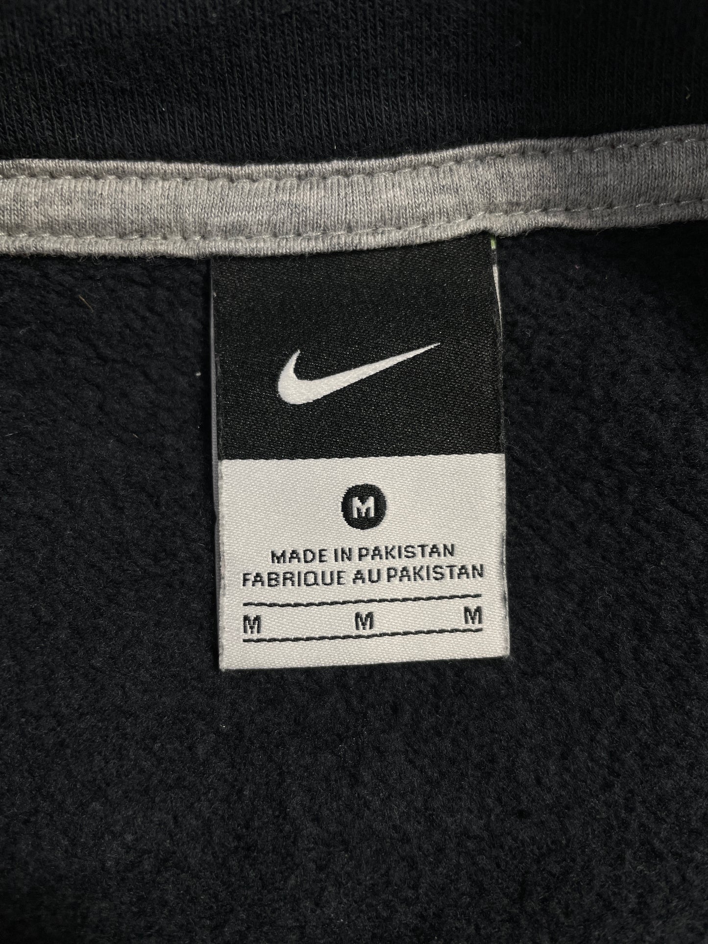 Vintage NIKE MINI SWOOSH Size M Vintage Zip up Sweat-Shirt / G4893S