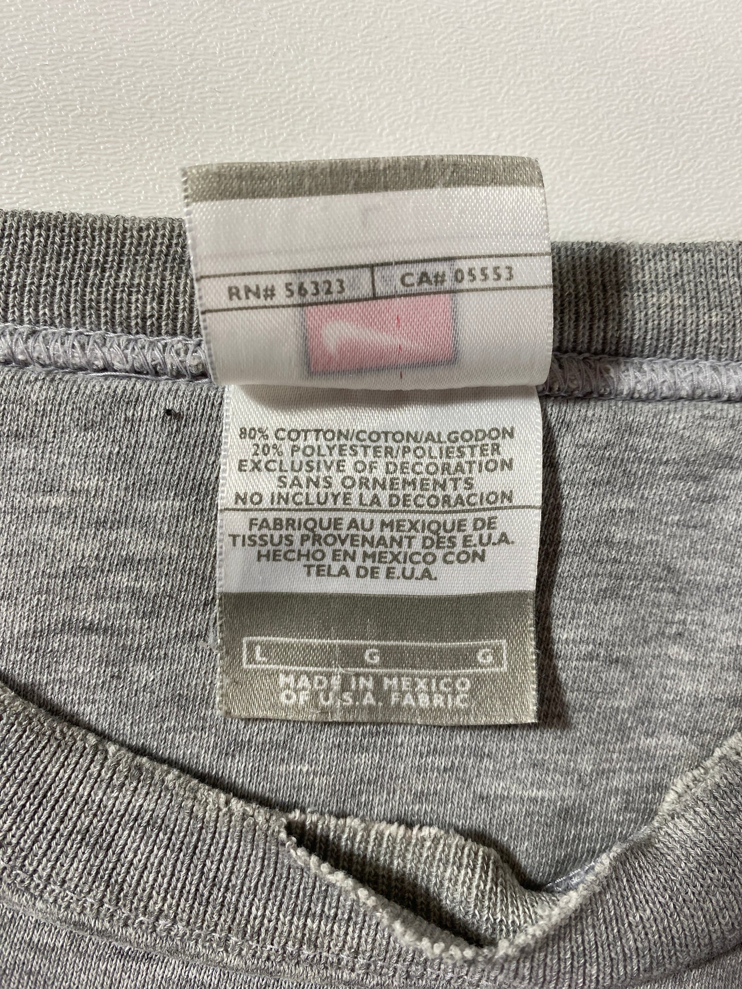 00’ NIKE MINI SWOOSH Size L Vintage Sweat-shirt / G6081S