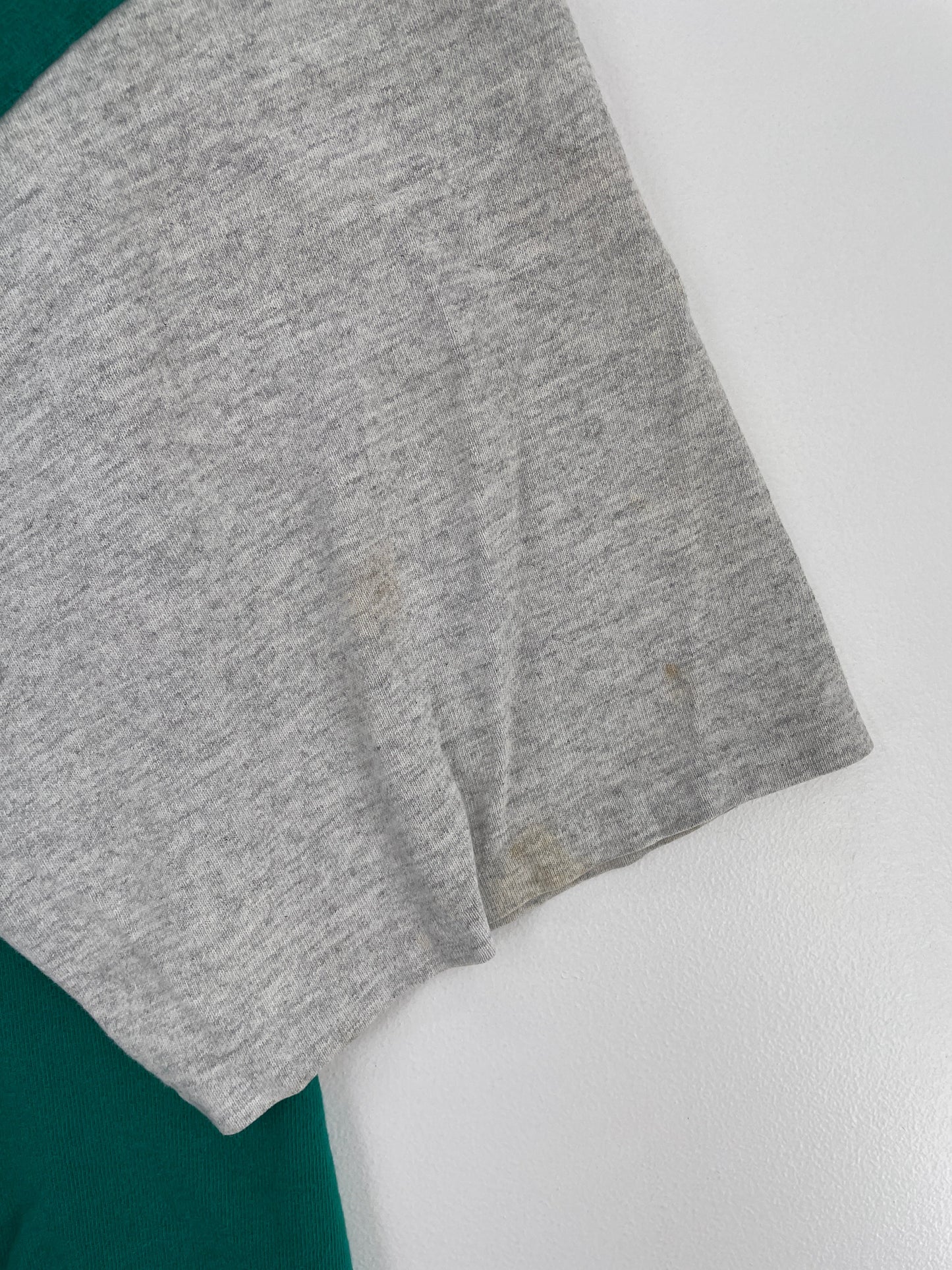 1992 MIAMI DOLPHINS Made in USA Size XL Vintage NFL Hoodie T-shirt / F4573T