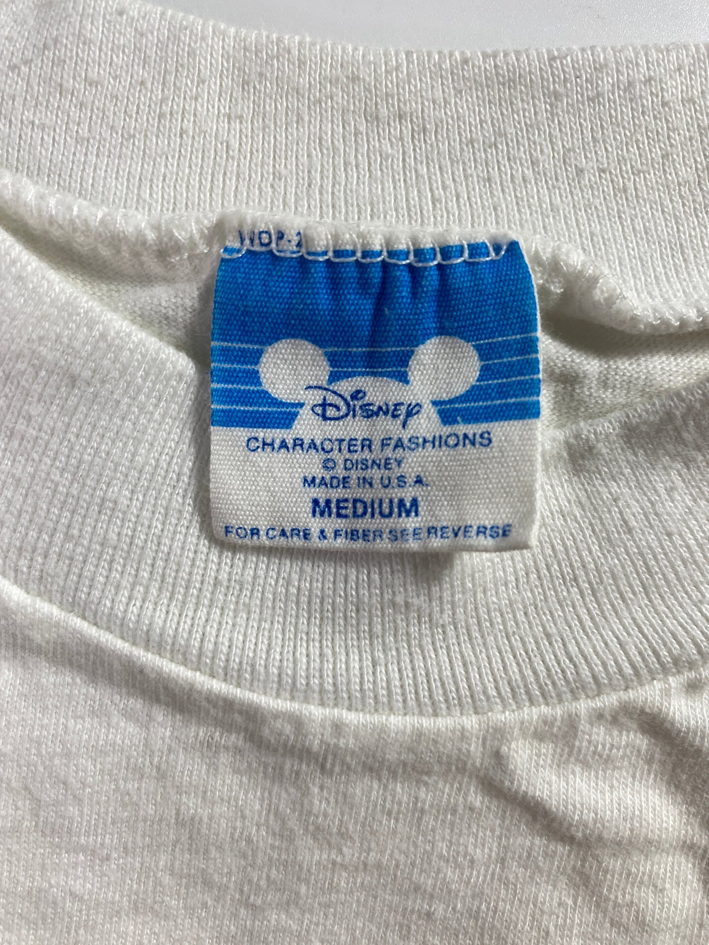 1988 DISNEY MICKEY'S 60TH BIRTHDAY Made in USA Size M Vintage T-Shirts / F1701T