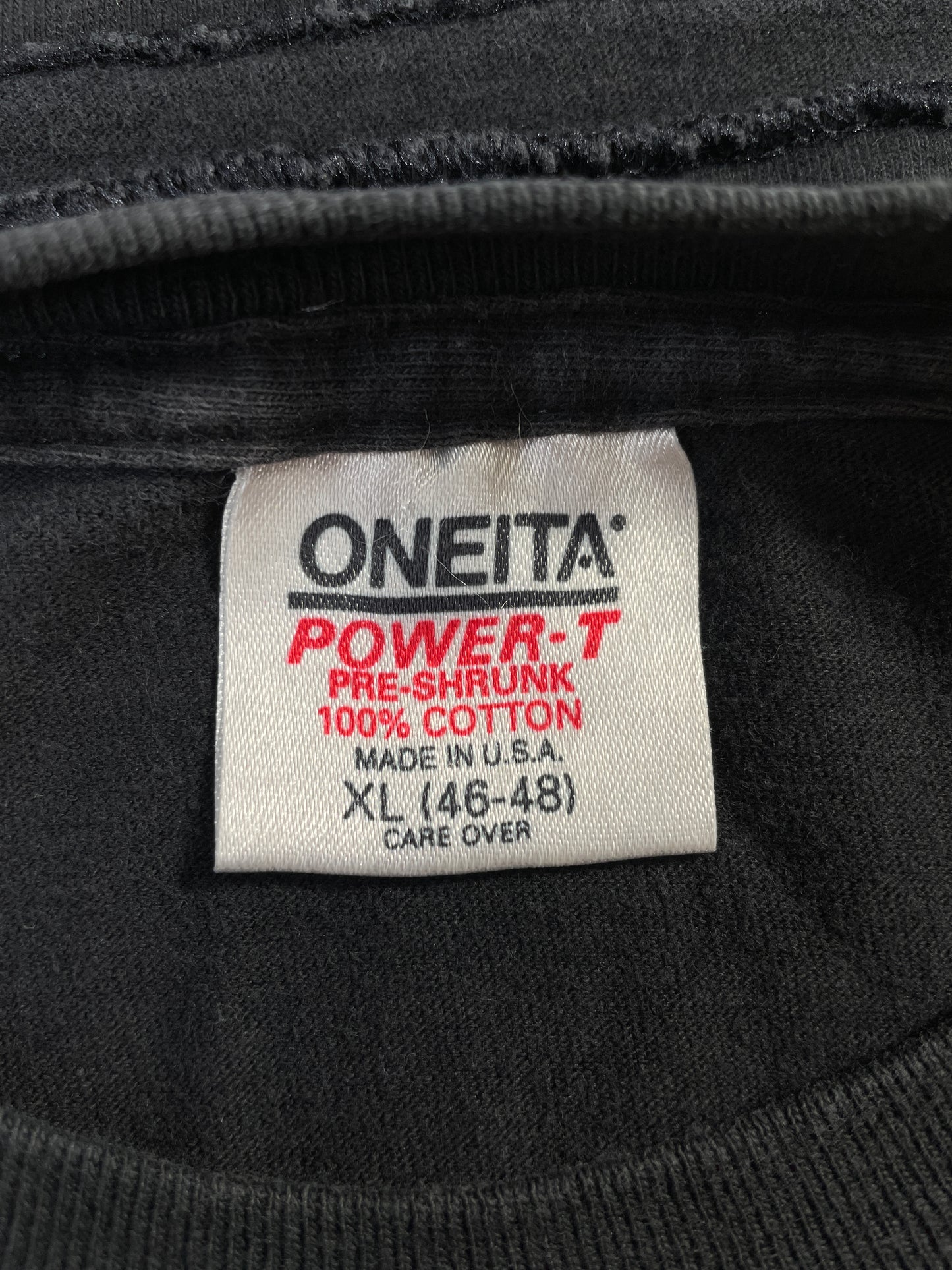 1991 SKI Made in USA Size XL Vintage T-Shirt / E6833T