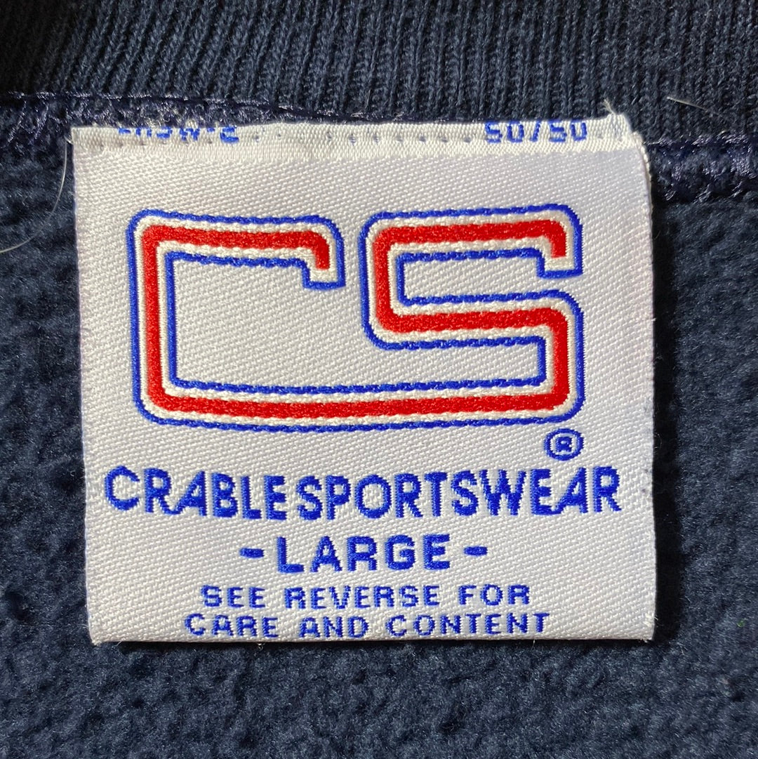 90’s NOTRE DAME Size L Vintage College Sweat-shirt / E7855S