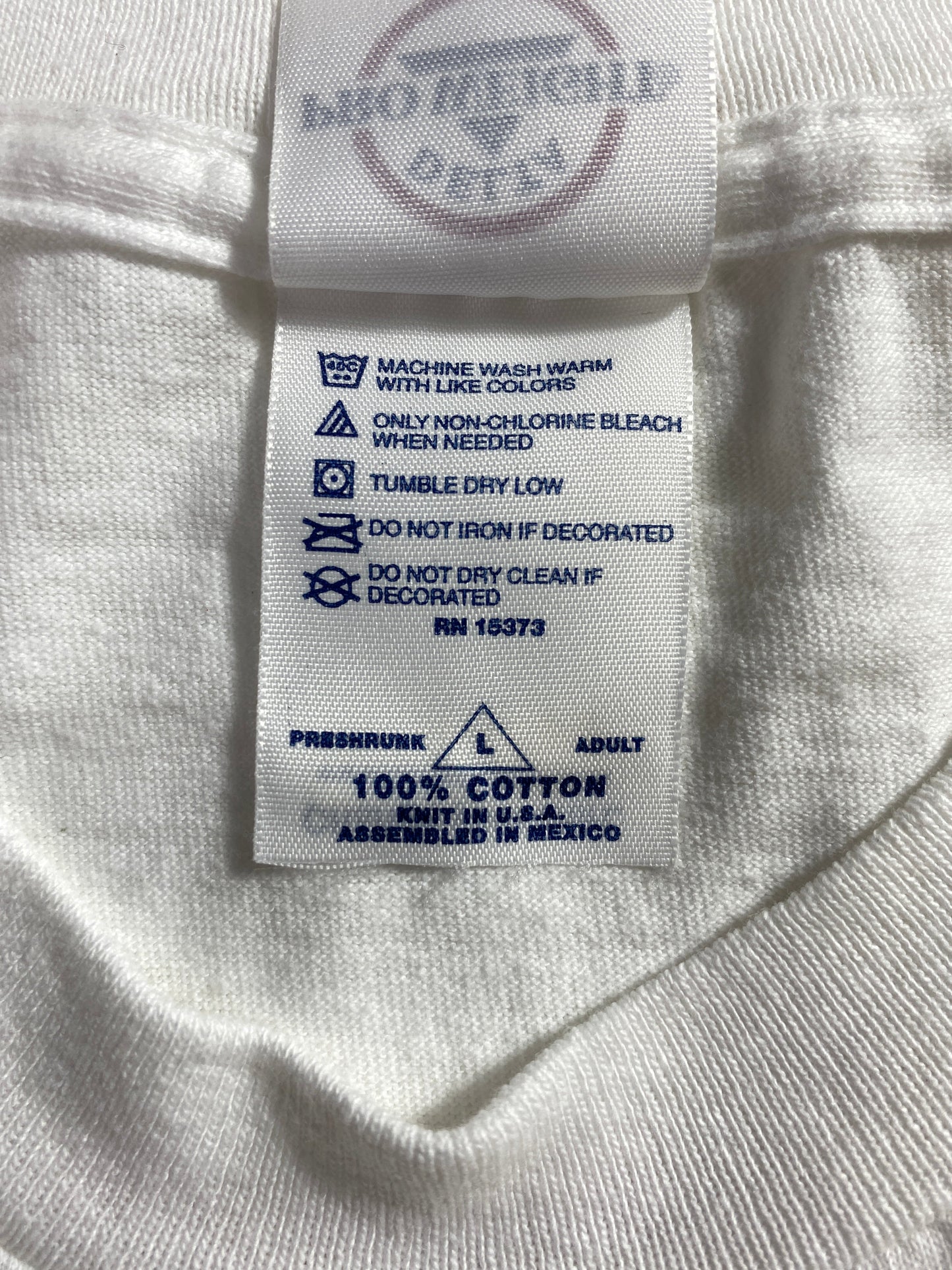 JUSTIN TIMBERLAKE & CHRISTINA AGUILERA JUSTIFIED & STRIPPED TOUR Size L Vintage Music T-Shirts / F1839T