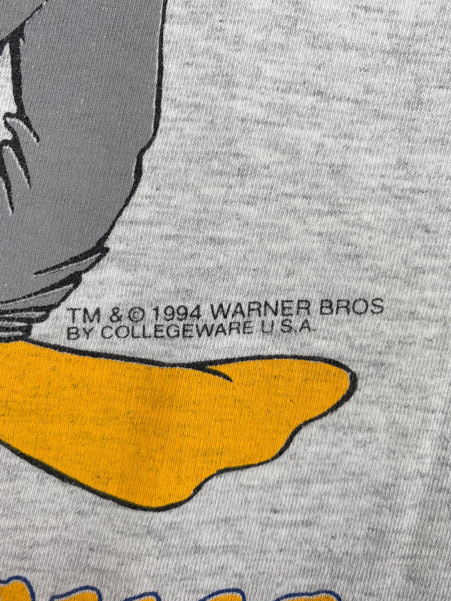 1994 LOONEY TUNES x MICHIGAN WOLVERINES Made in USA Size One size(Approx.XXL) Vintage College T-Shirt / F1155T