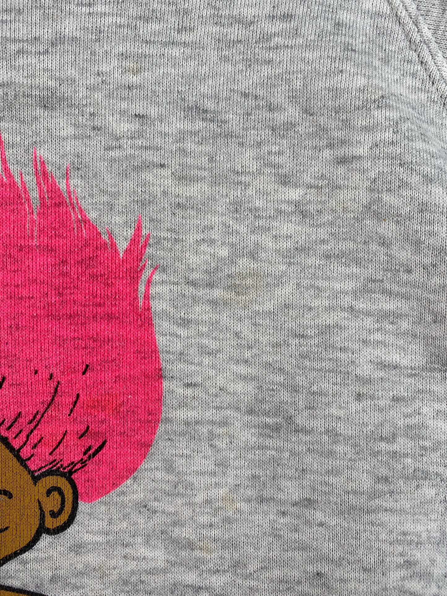 80’s TROLL (No tag) Approx. Size L/XL Vintage Sweat-shirt / F1717S