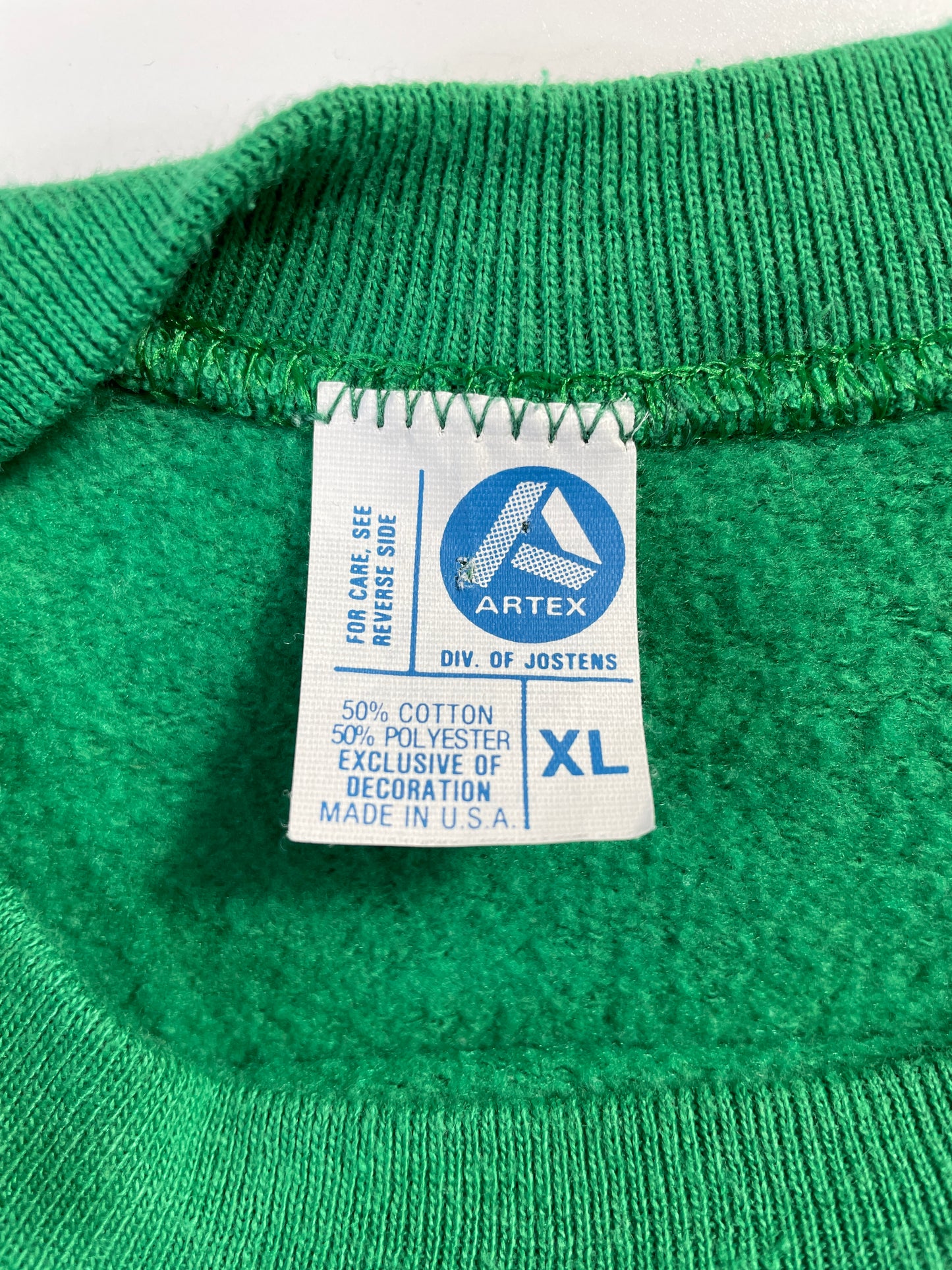 80's SNOOPY ST. PATRICK'S Made in USA Size XL Vintage Sweat-shirt / F193S