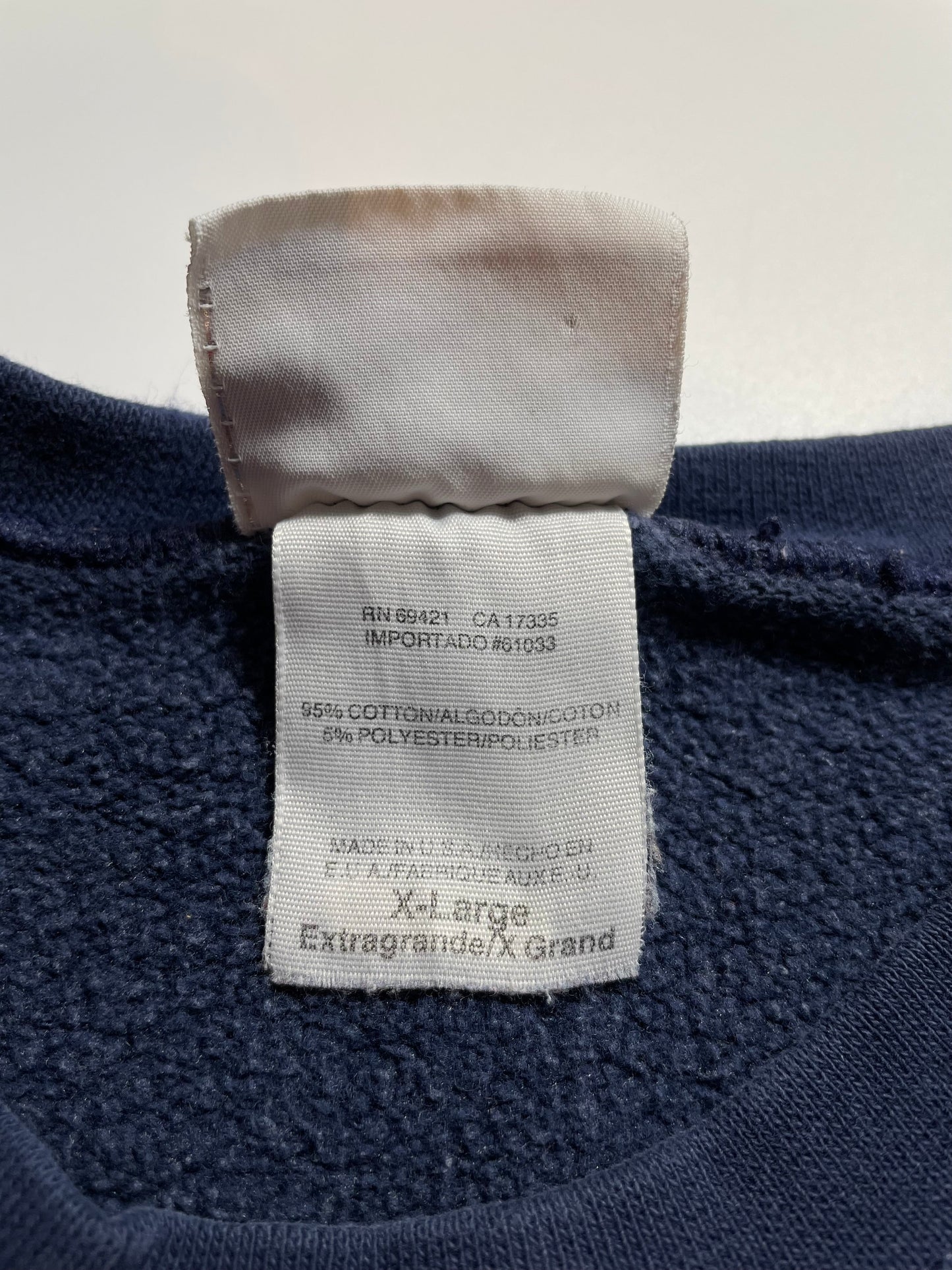 90’s REEBOK Size XL Vintage Sweat-shirt / F2374S