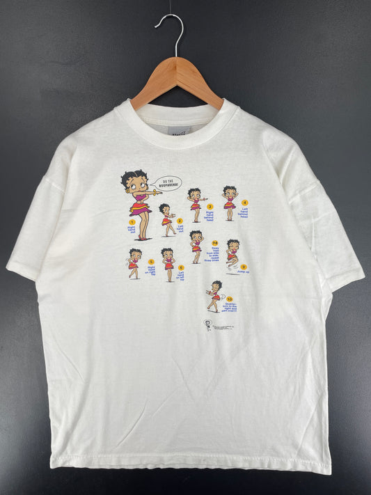 .1996 BETTY BOOP Made in USA Size XL Vintage T-Shirt / E9297T