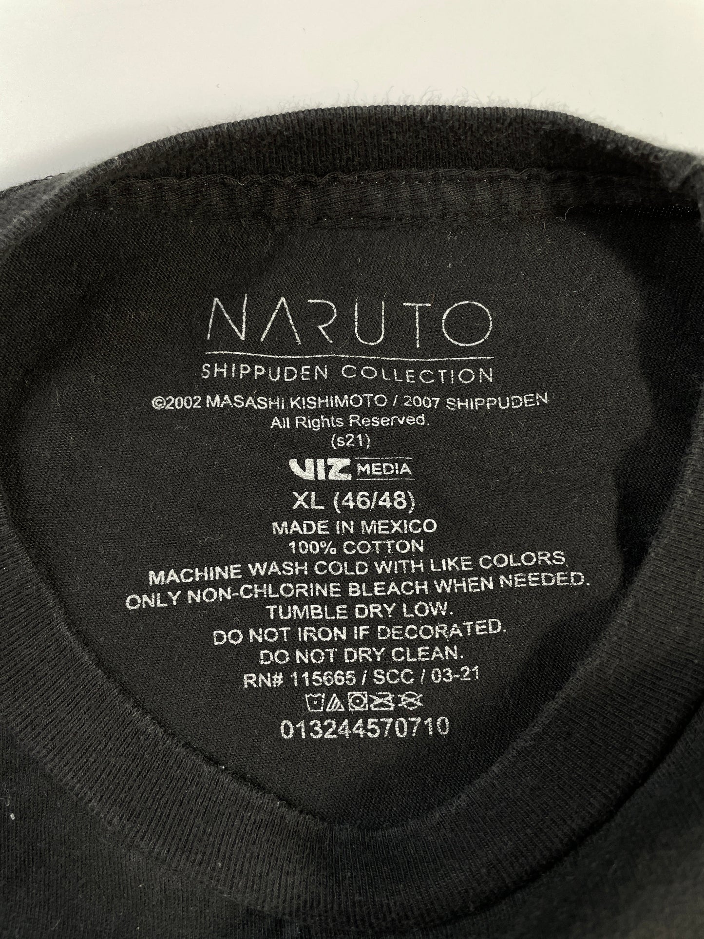 Vintage NARUTO Size XL Vintage T-shirt / E8635T